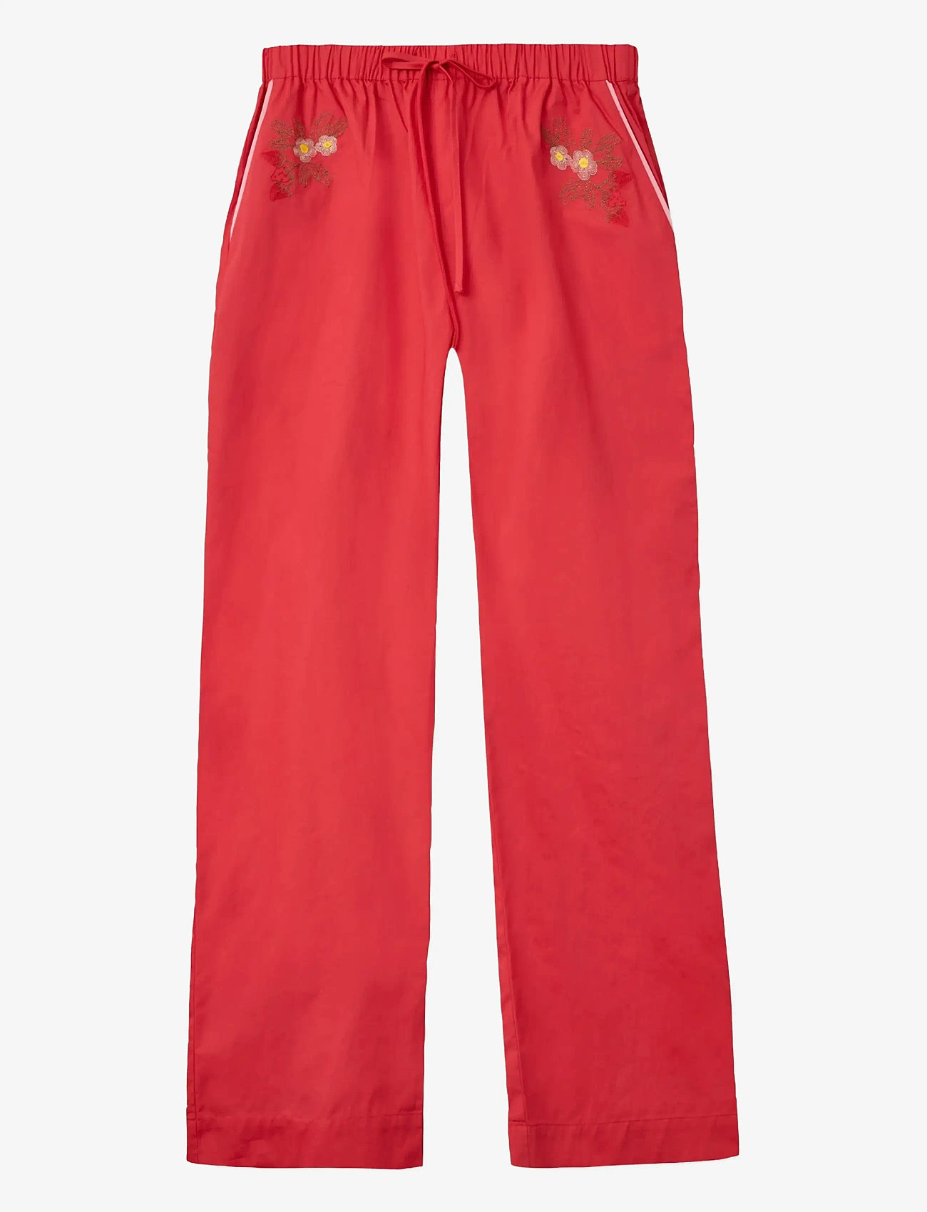 Helmstedt - Fiona Pants - straight leg hosen - red strawberry - 1