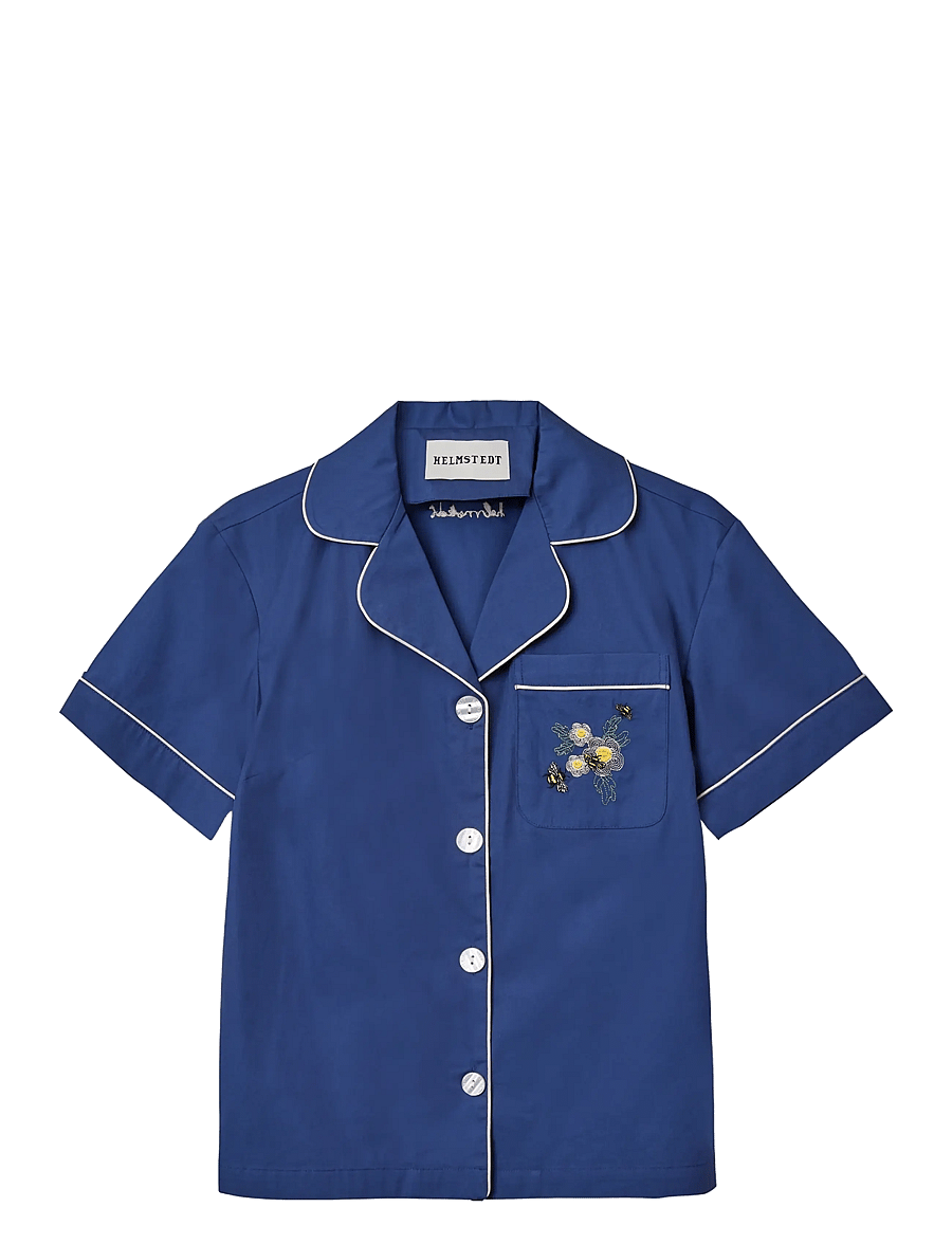 Helmstedt - Fiona Shirt - denimskjorter - blue - 1