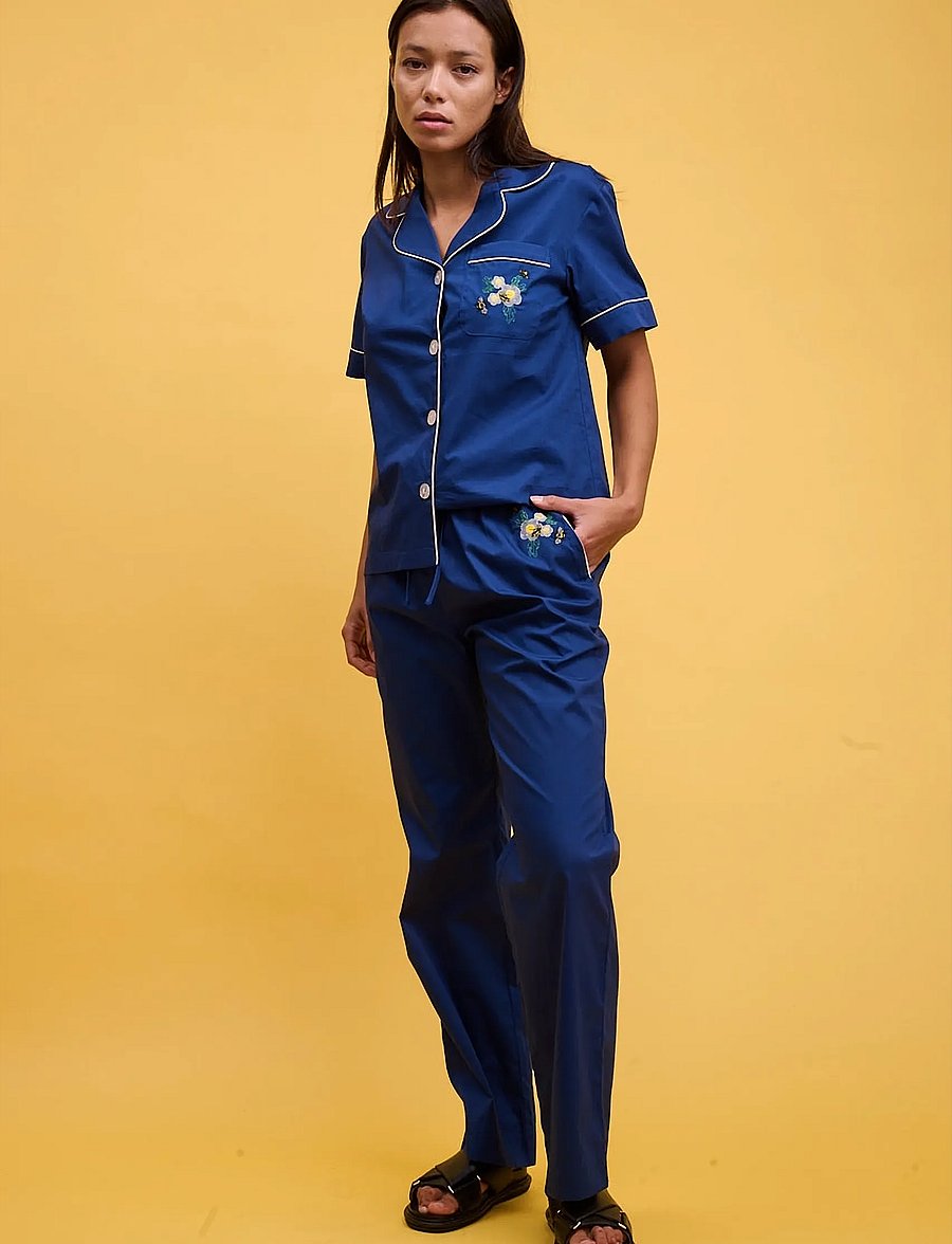 Helmstedt - Fiona Shirt - denimskjorter - blue - 0
