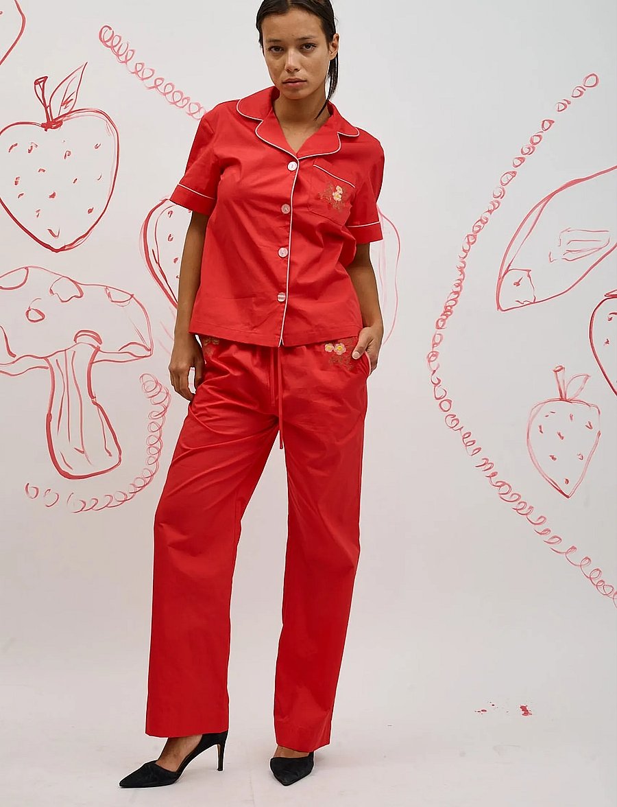 Helmstedt - Fiona Shirt - jeanshemden - red strawberry - 0