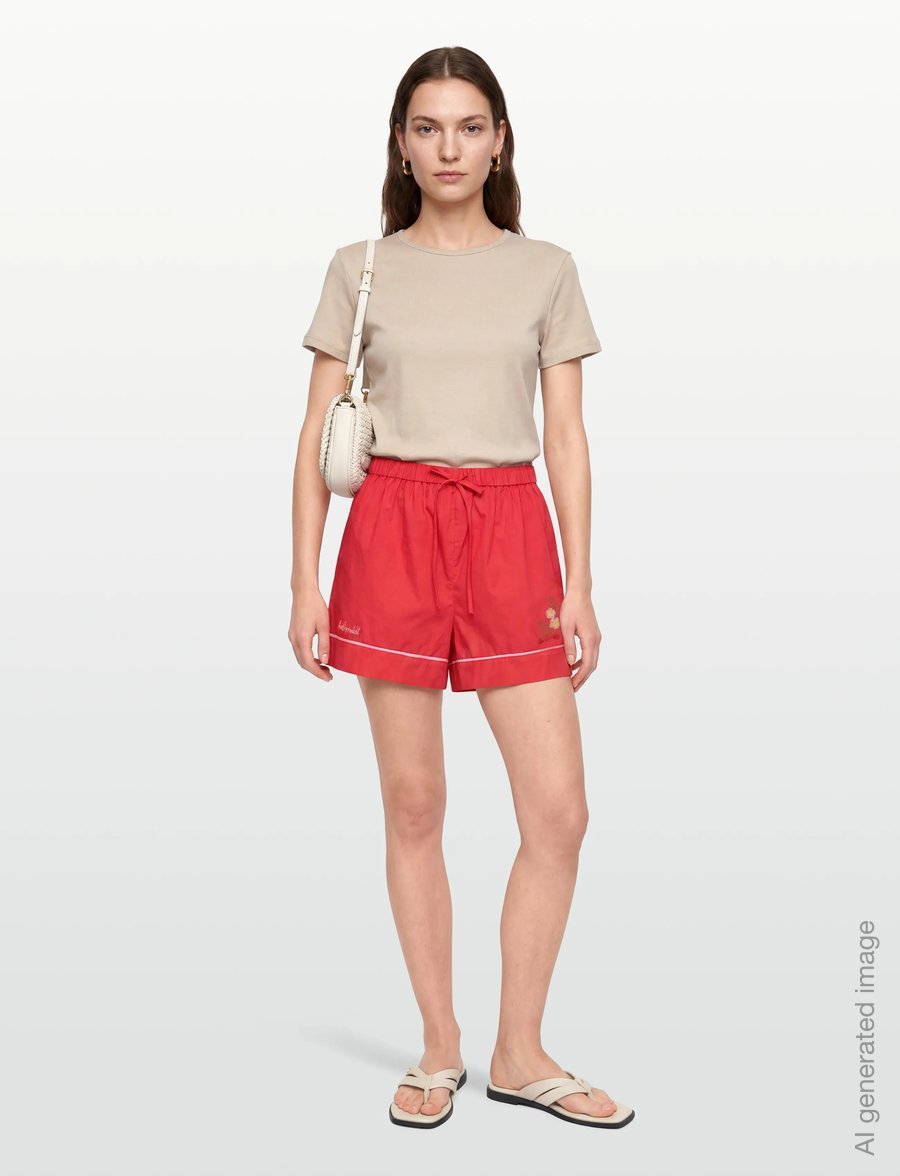 Helmstedt - Fiona Shorts - freizeitshorts - red strawberry - 0