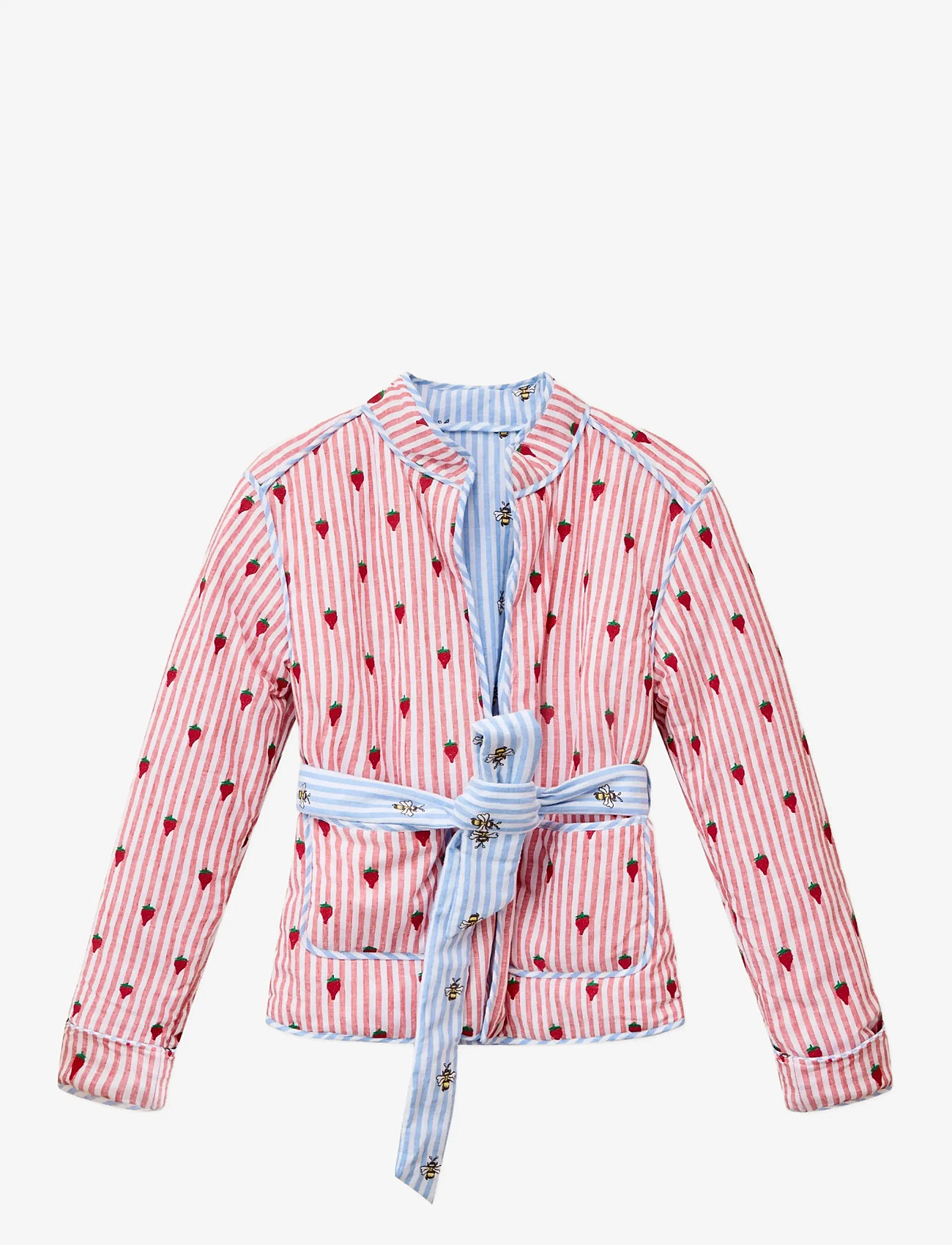 Helmstedt - Meri Jacket - vårjackor - stripe & embroidery - 1