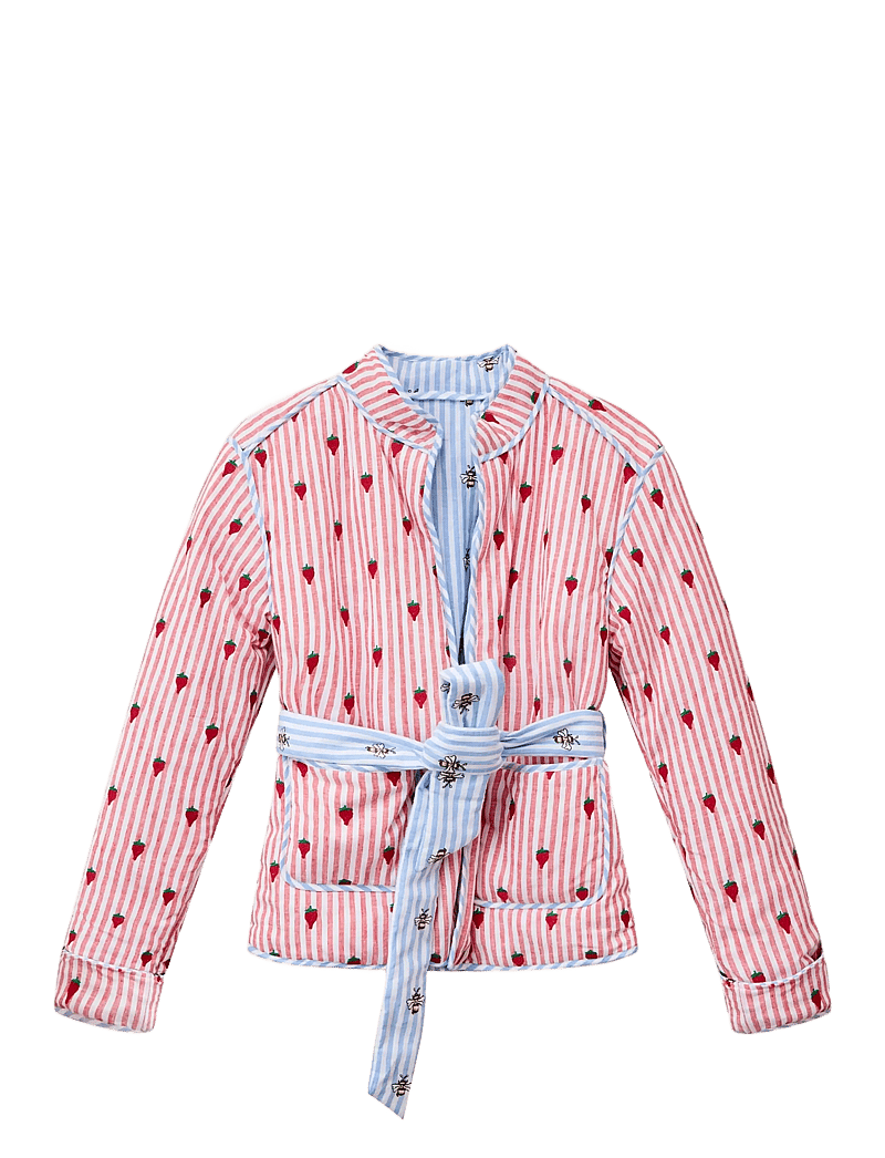 Helmstedt - Meri Jacket - vårjackor - stripe & embroidery - 1