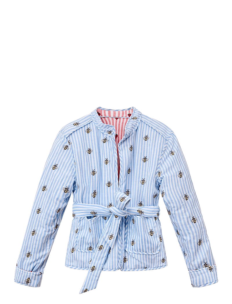 Helmstedt - Meri Jacket - vårjackor - stripe & embroidery - 3