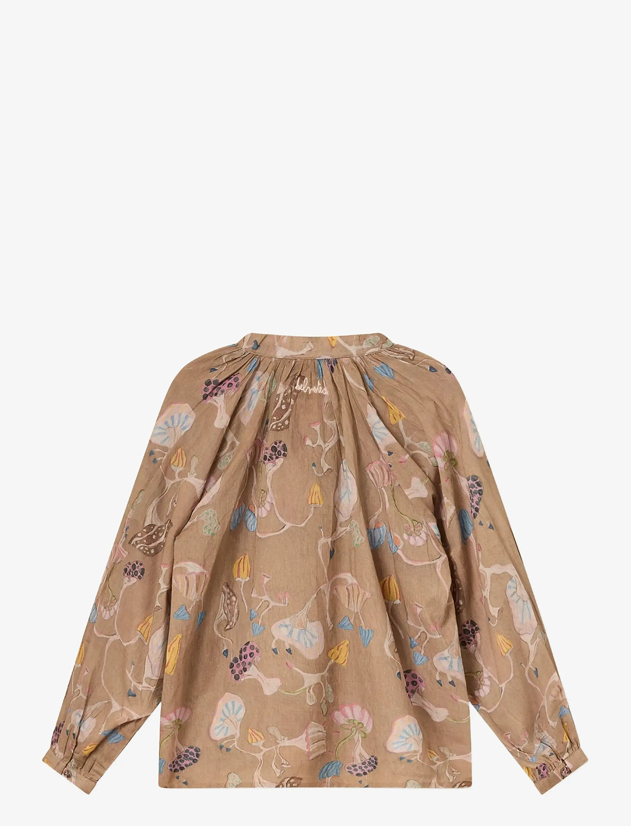 Helmstedt - Mona Shirt - langærmede bluser - dancing mushroom print - 2