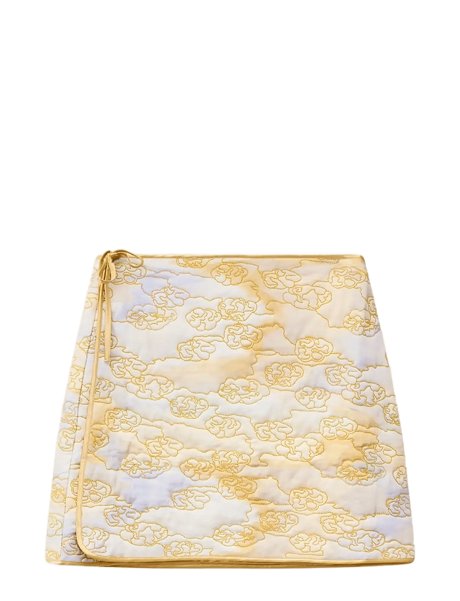 Helmstedt - Ella Skirt - slå-om-nederdele - aurora watercolor print - 1