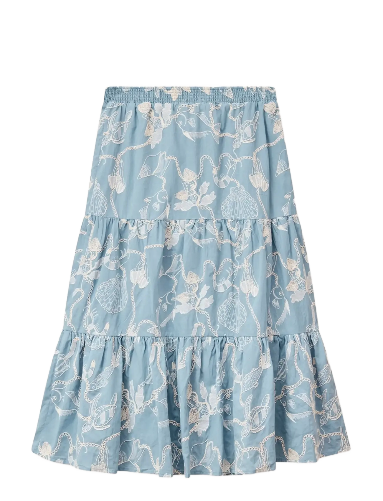 Helmstedt Rosa Skirt - Seelikud - DUSTY BLUE / blue