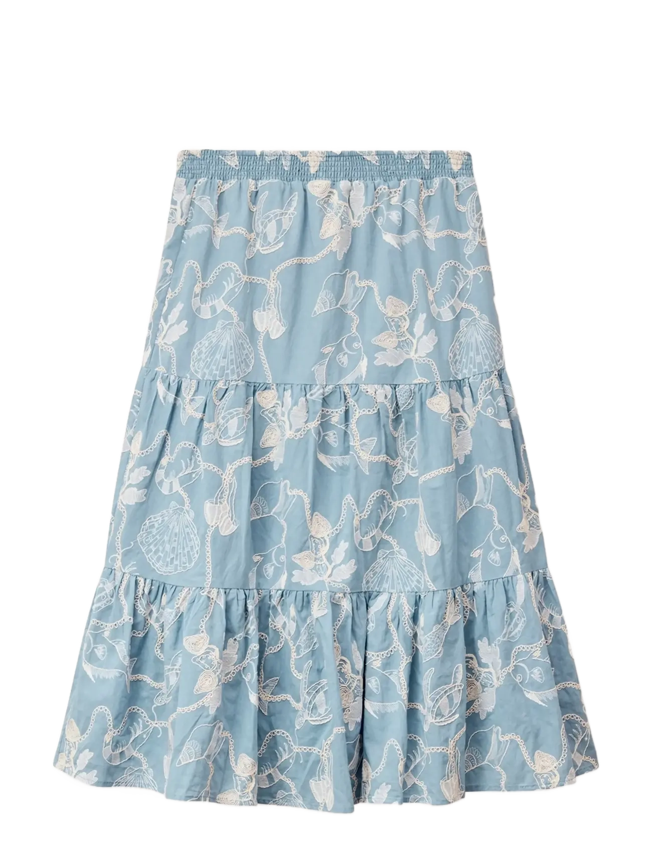 Helmstedt - Rosa Skirt - midiseelikud - dusty blue - 2