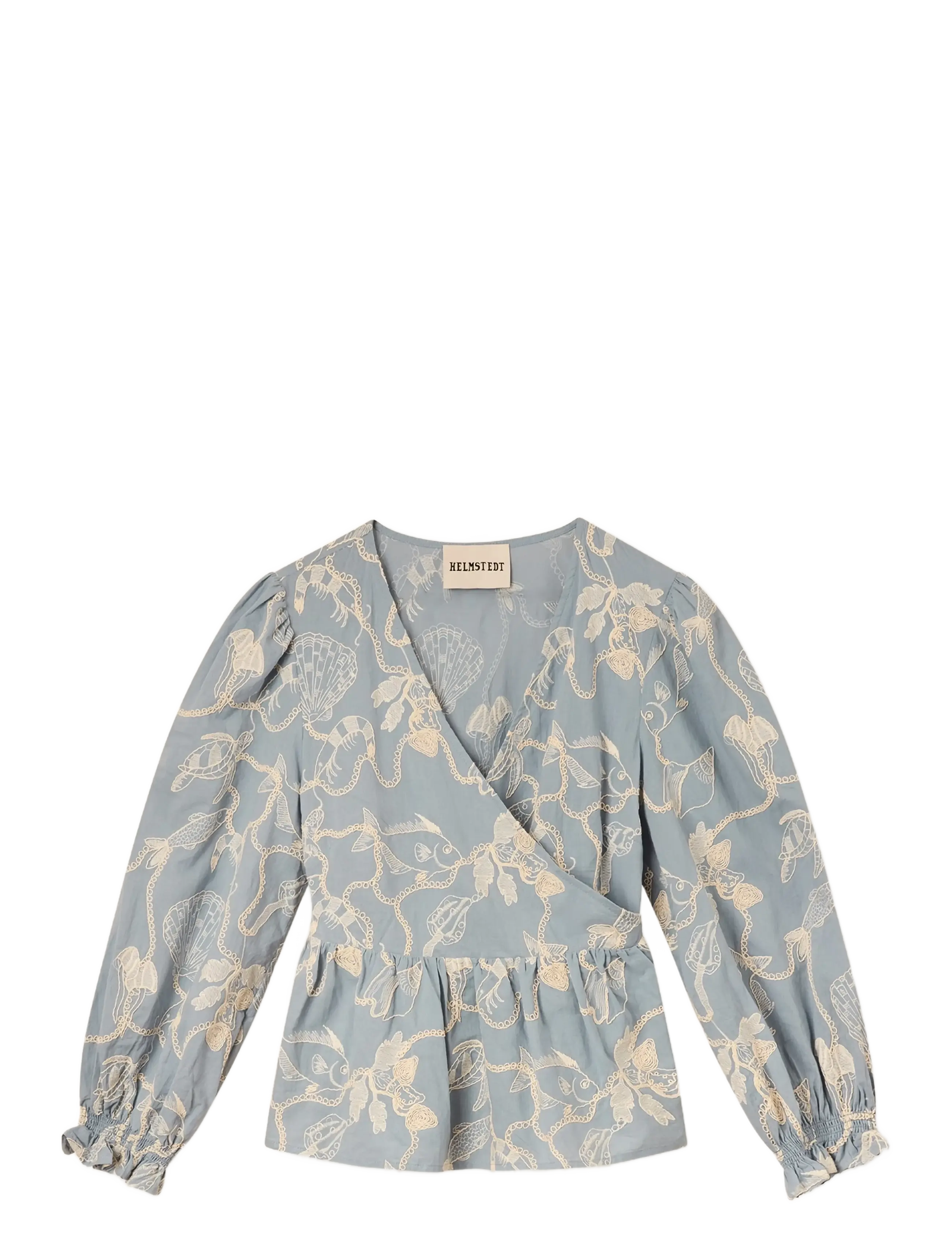 Helmstedt Klara Blouse - Mode trends - DUSTY BLUE / blue