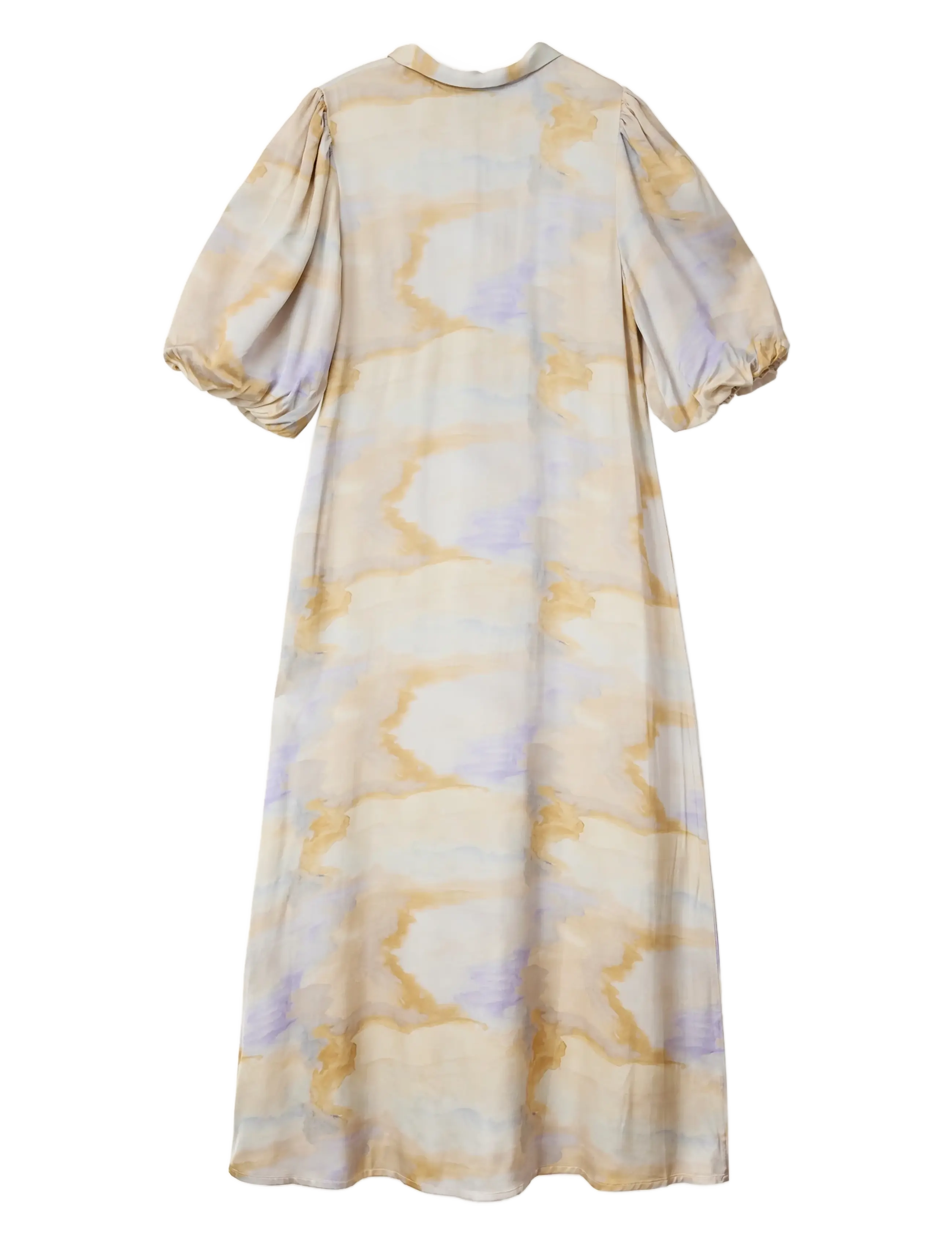 Helmstedt - Camilla Dress - maxikjoler - aurora watercolor print - 2