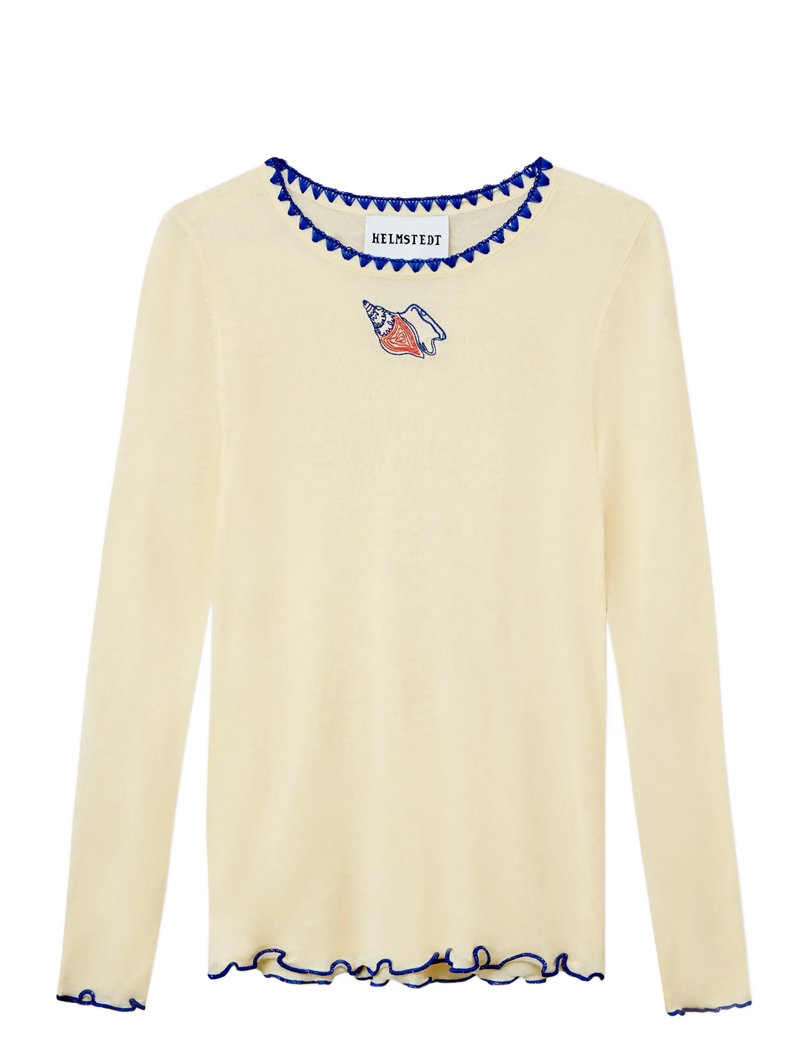 Helmstedt Andrea Longsleeve - Langärmlige Tops - IVORY / cream