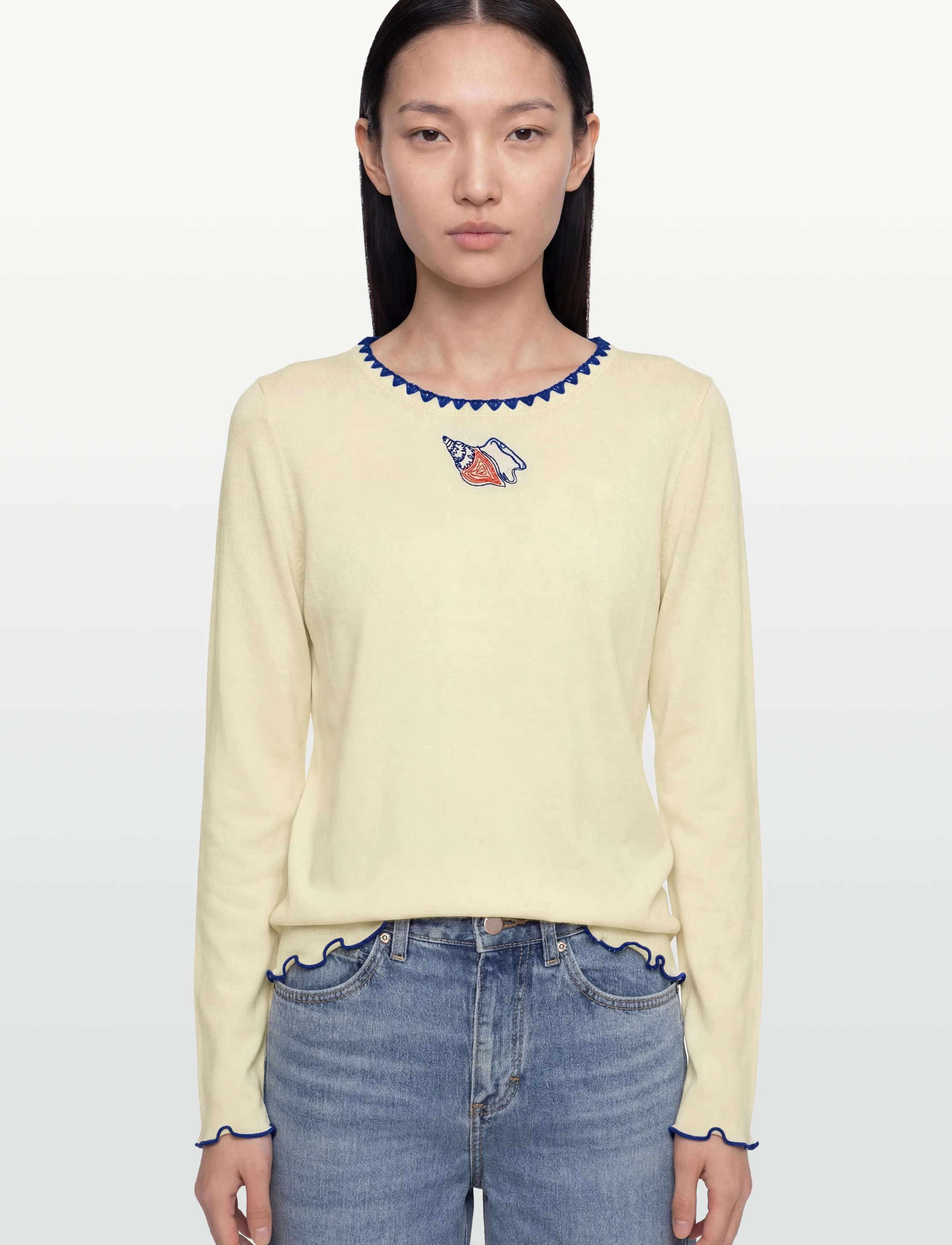 Helmstedt Andrea Longsleeve blusar dam – bild 2