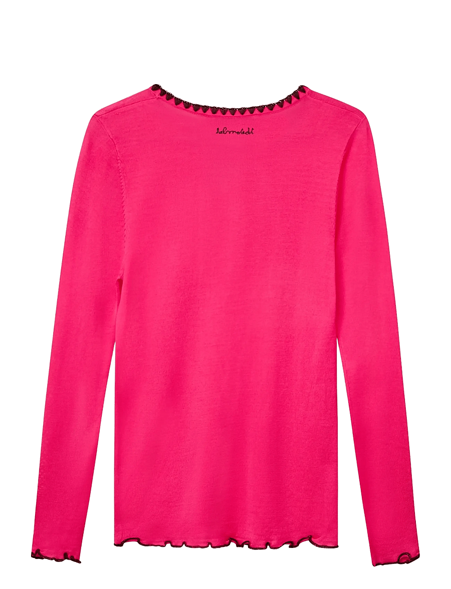 Helmstedt - Andrea Longsleeve - langærmede toppe - strawberry pink - 2