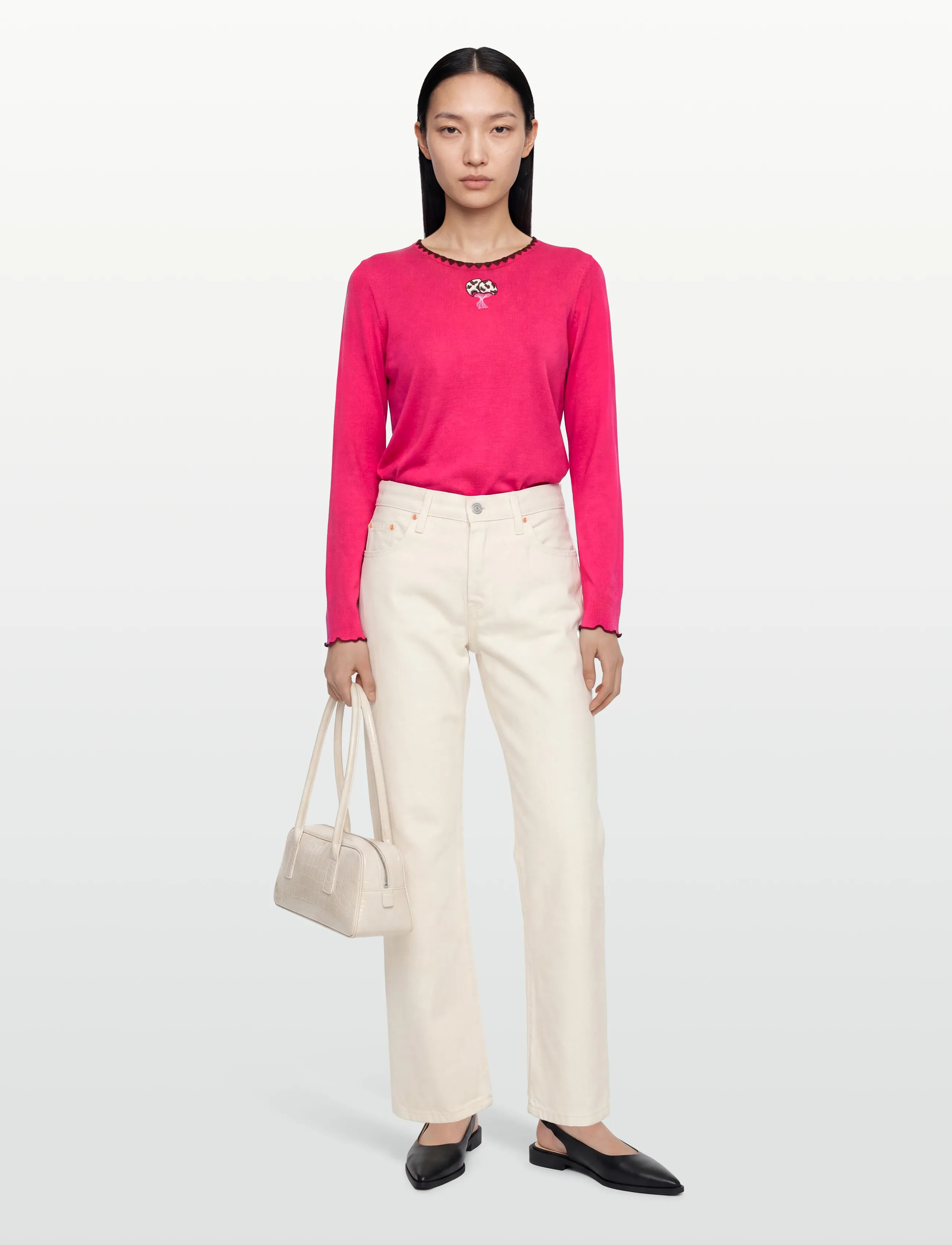 Helmstedt Andrea Longsleeve - Långärmade toppar - STRAWBERRY PINK / pink/rose