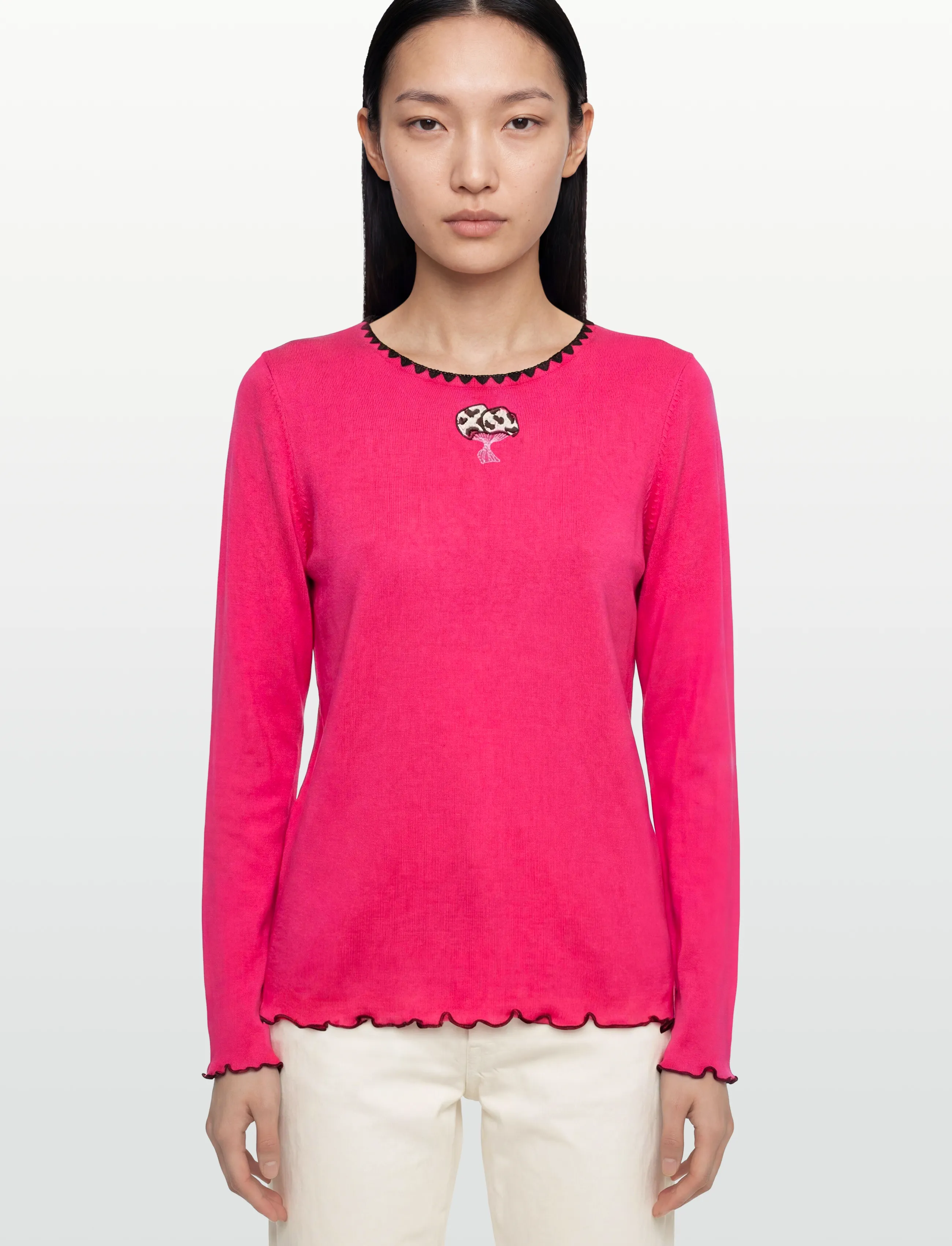 Helmstedt - Andrea Longsleeve - langærmede toppe - strawberry pink - 3