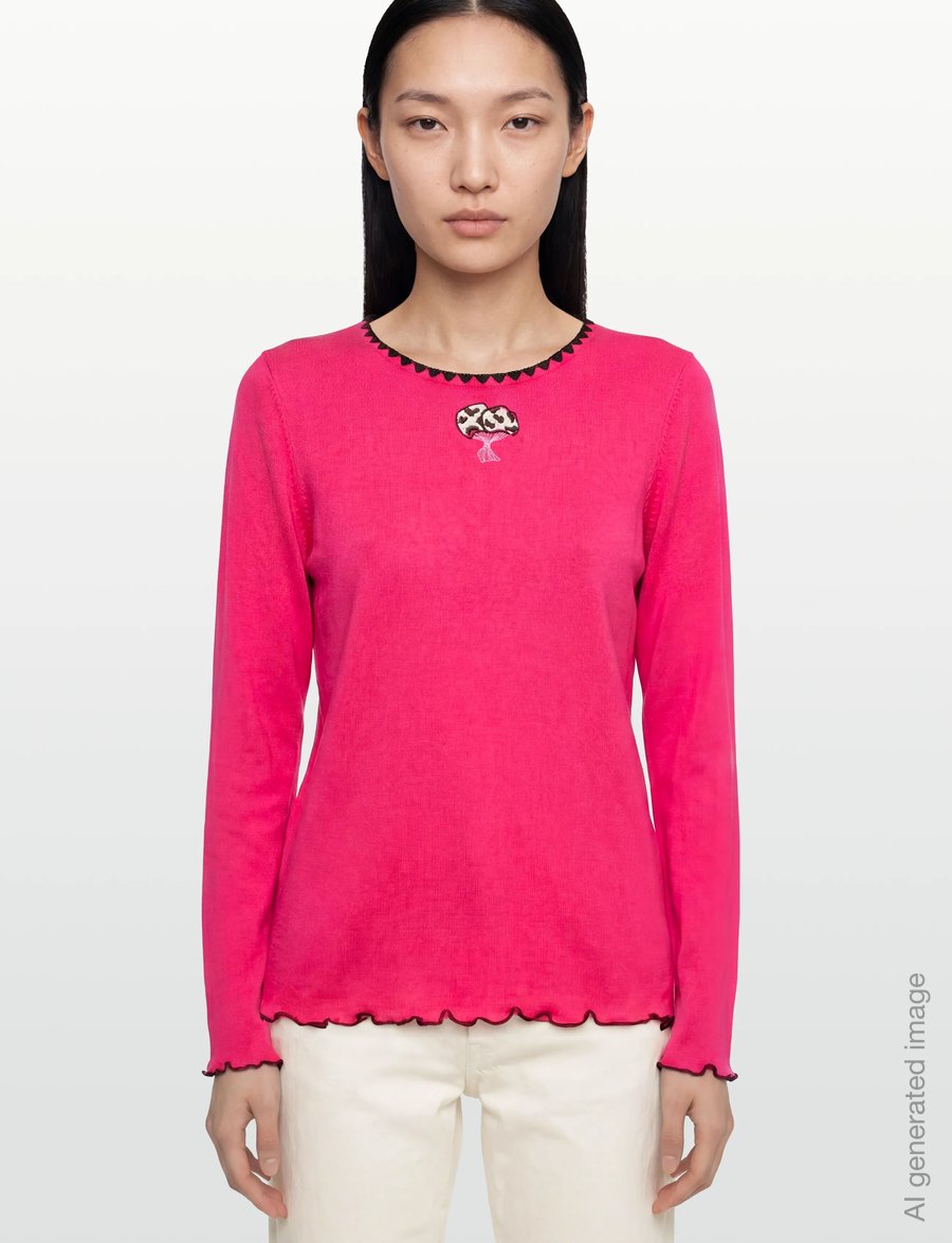 Helmstedt - Andrea Longsleeve - langærmede toppe - strawberry pink - 3