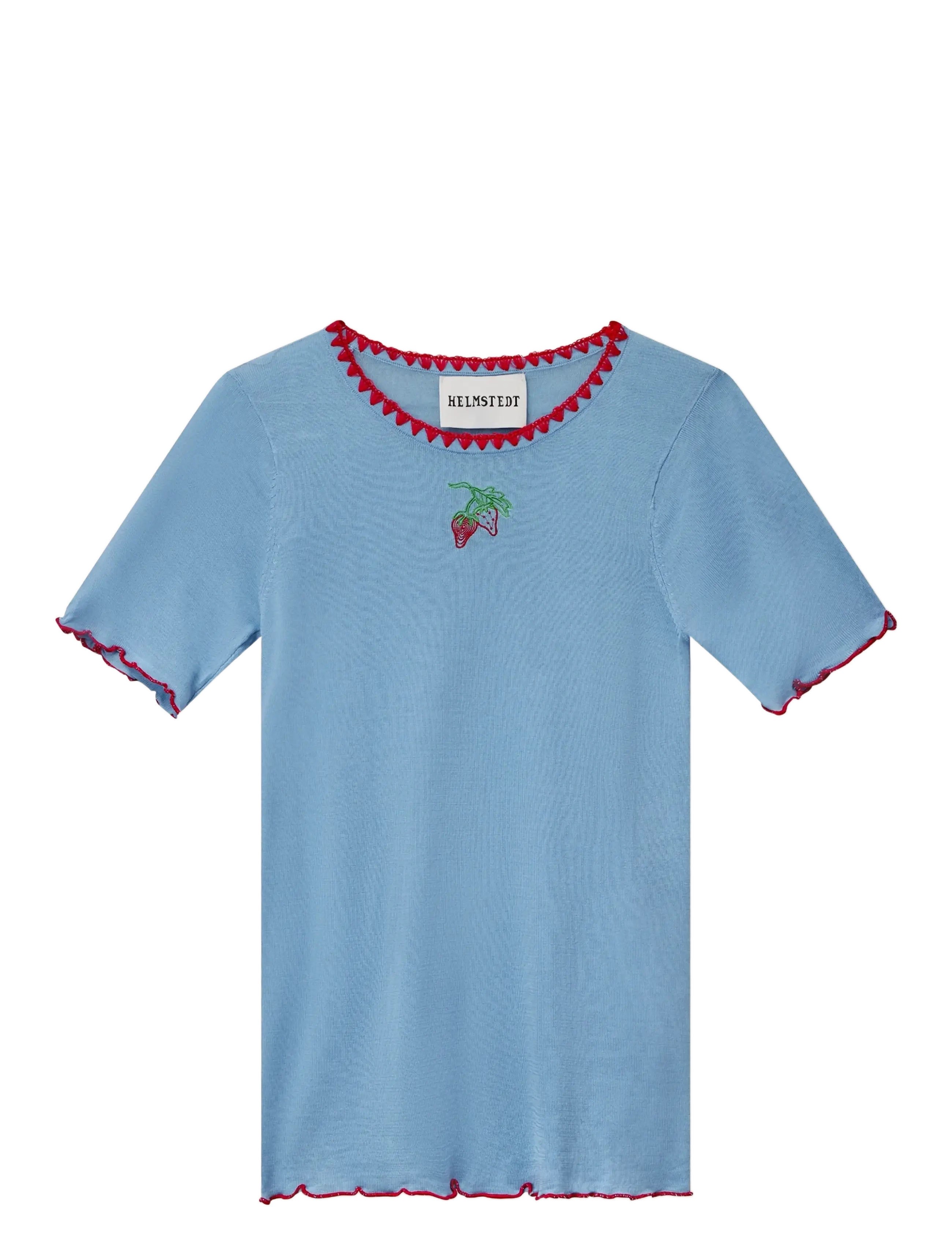 Helmstedt Trine Short Sleeve - Nyheder - DUSTY BLUE / blue