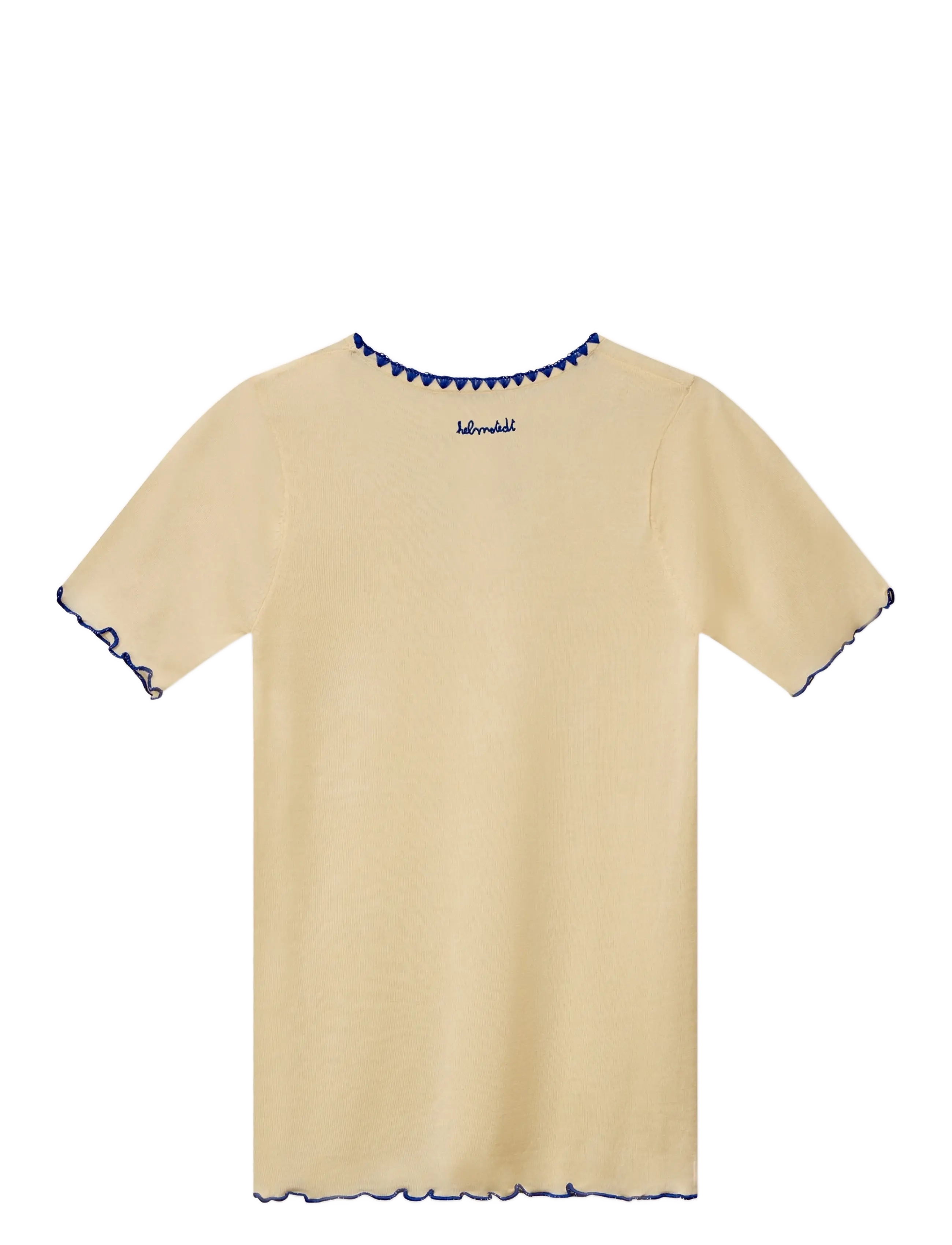 Helmstedt - Trine Short Sleeve - t-shirts & tops - ivory - 2