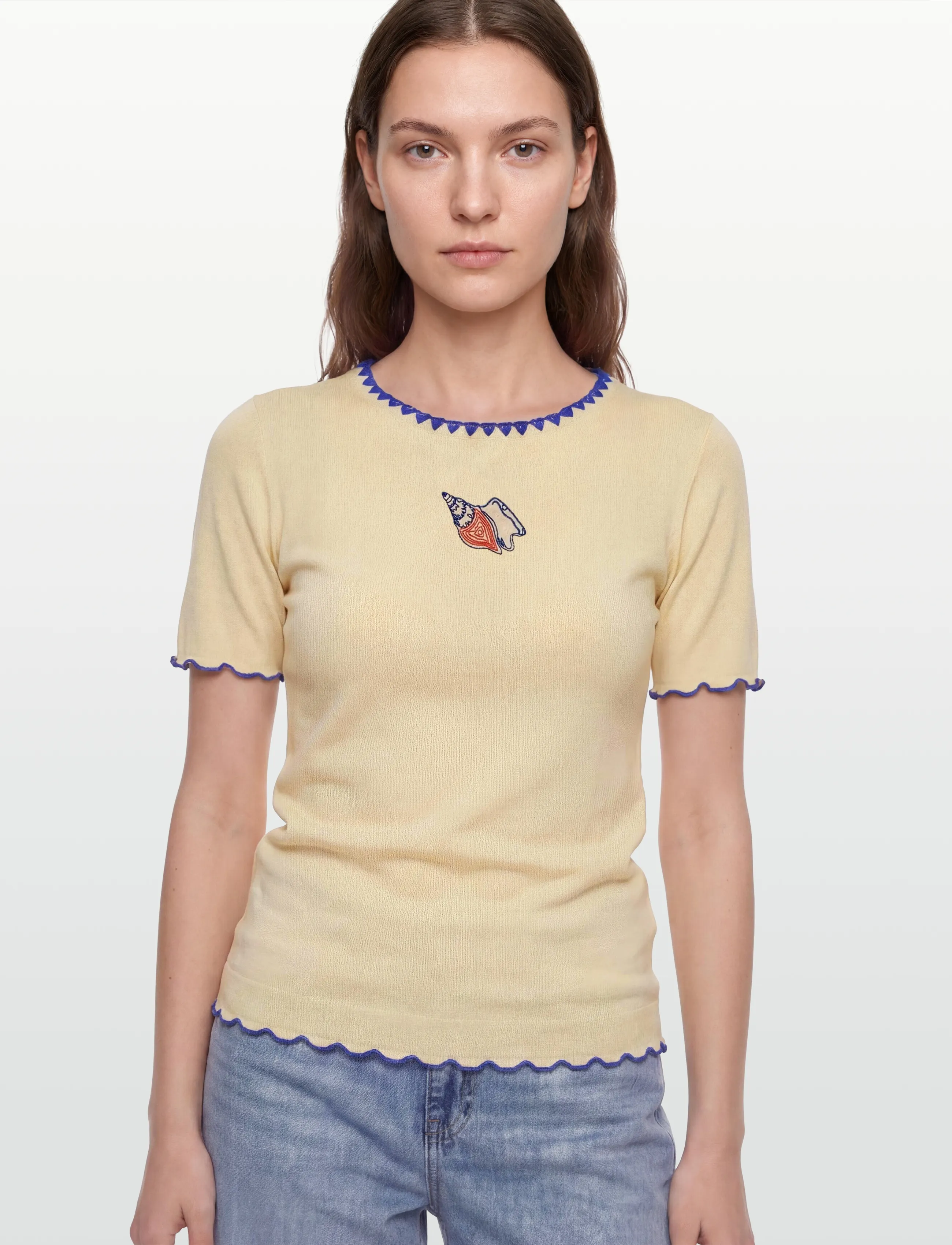 Helmstedt Trine Short Sleeve toppar dam – bild 2