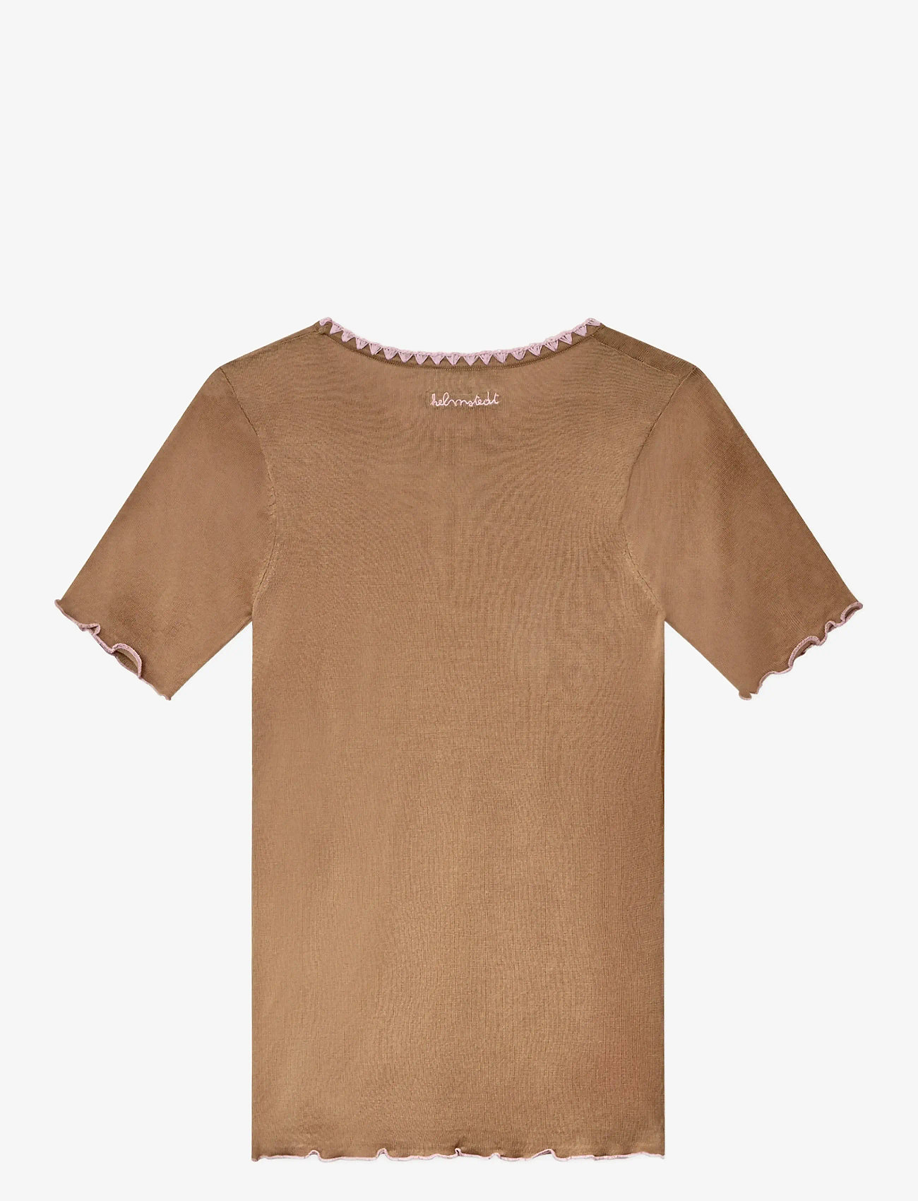 Helmstedt - Trine Short Sleeve - t-shirts - nougat creme - 1