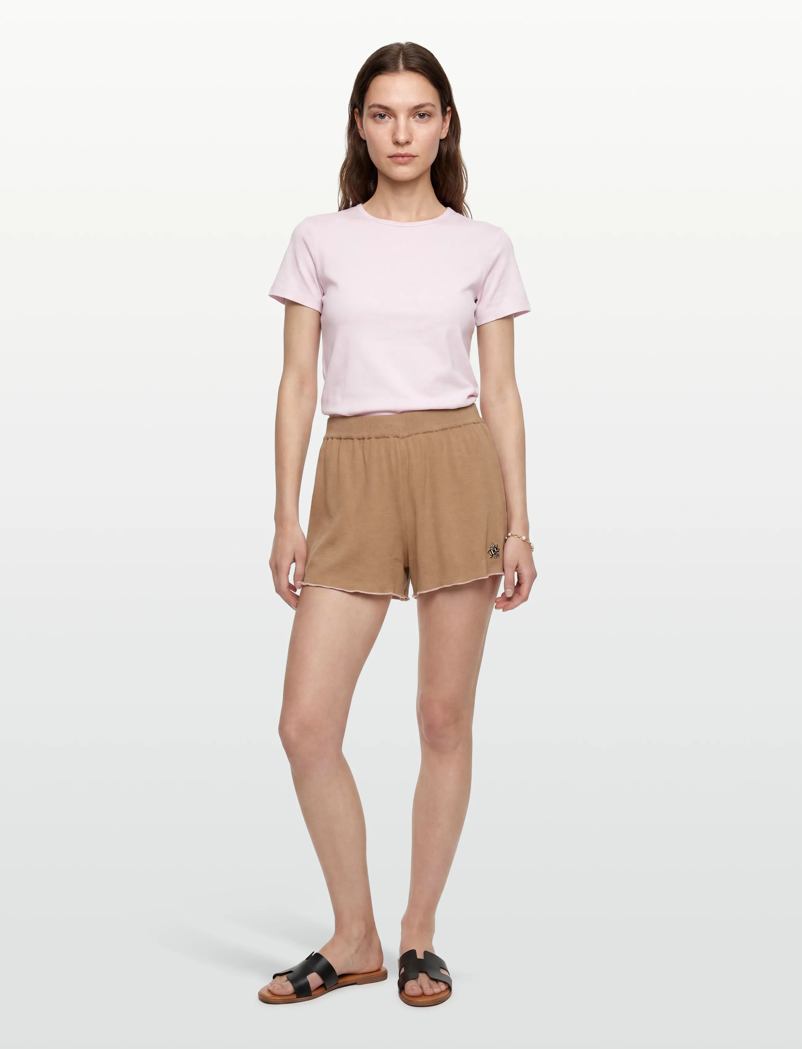 Helmstedt Lena Shorts, Kvinder, Lounge Shorts, Brun, Str: M