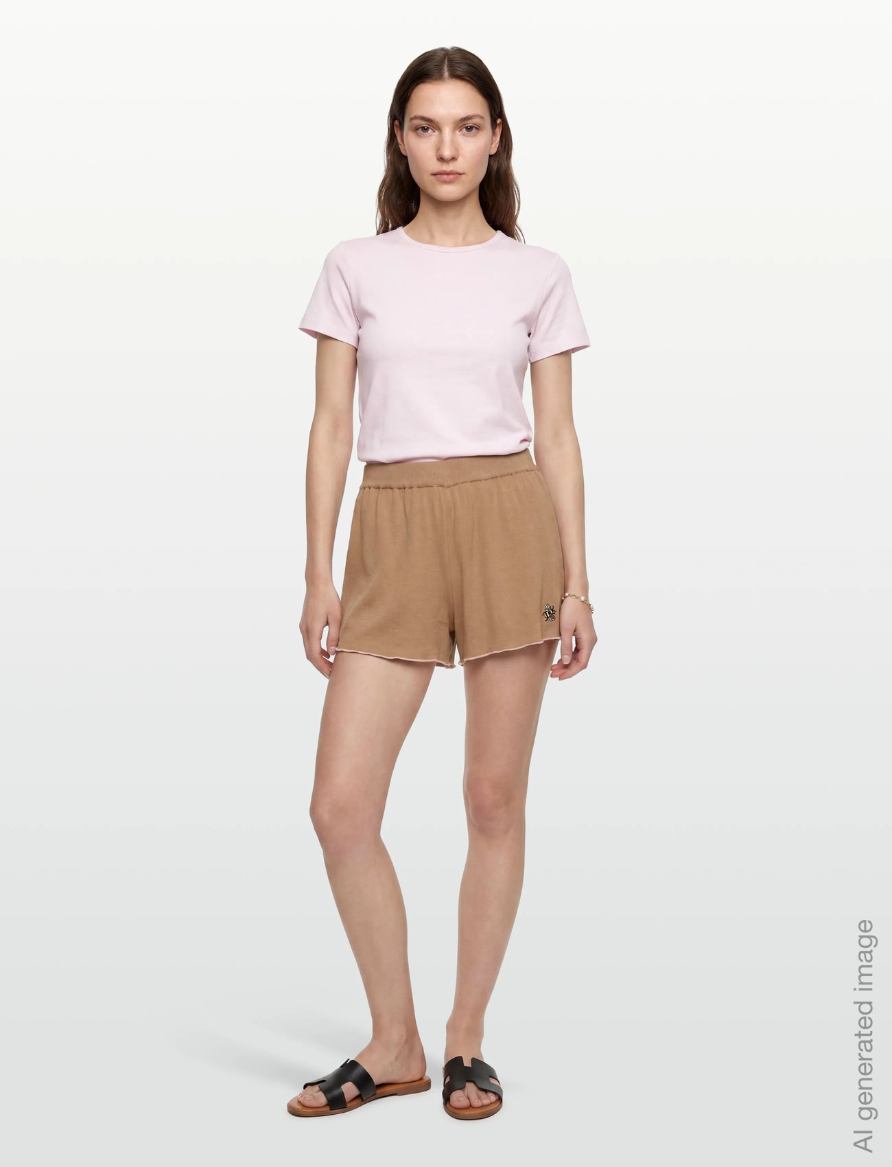 Lena Shorts - NOUGAT CREME