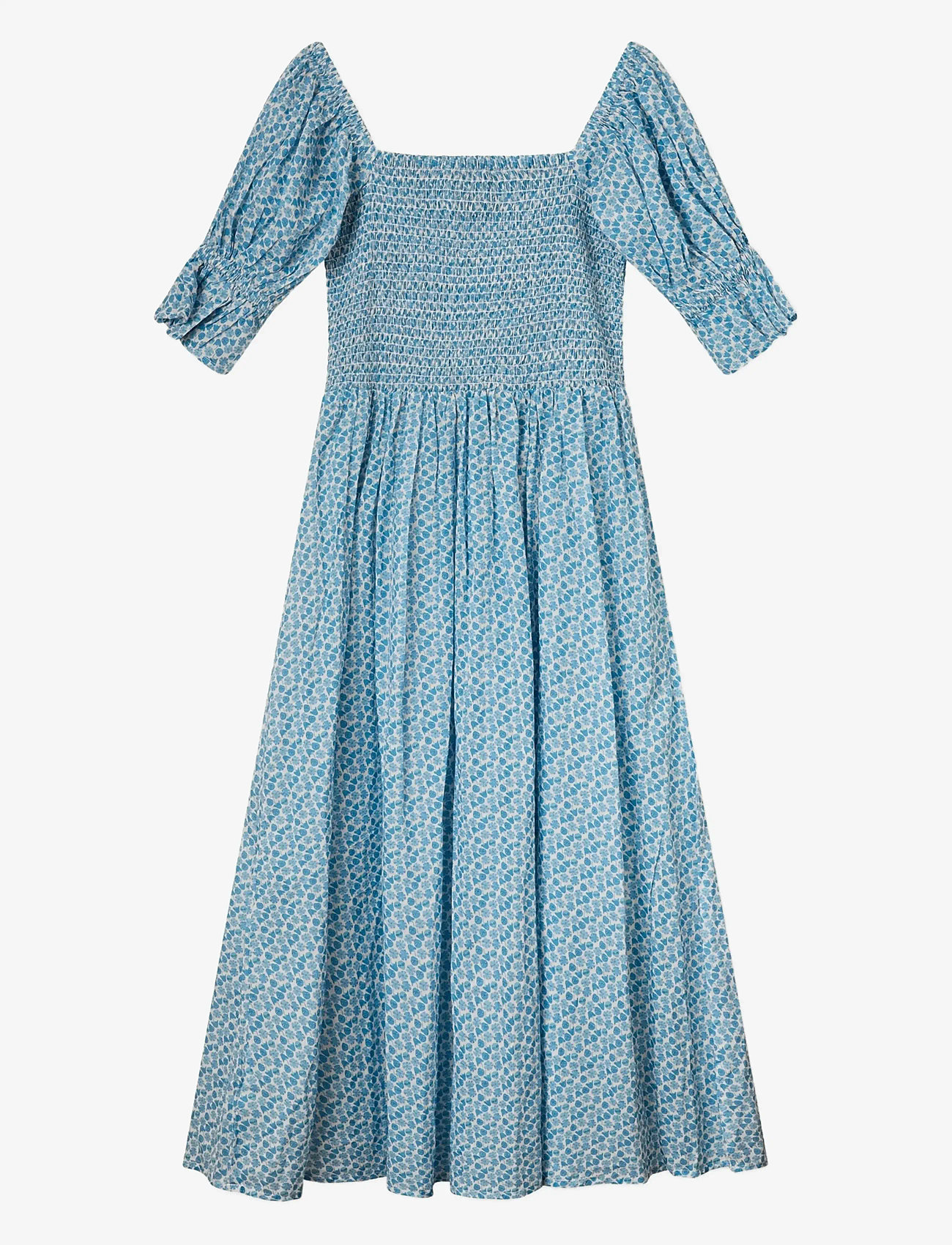 Helmstedt - Karoline Dress - maksikleidid - blue alien print - 2