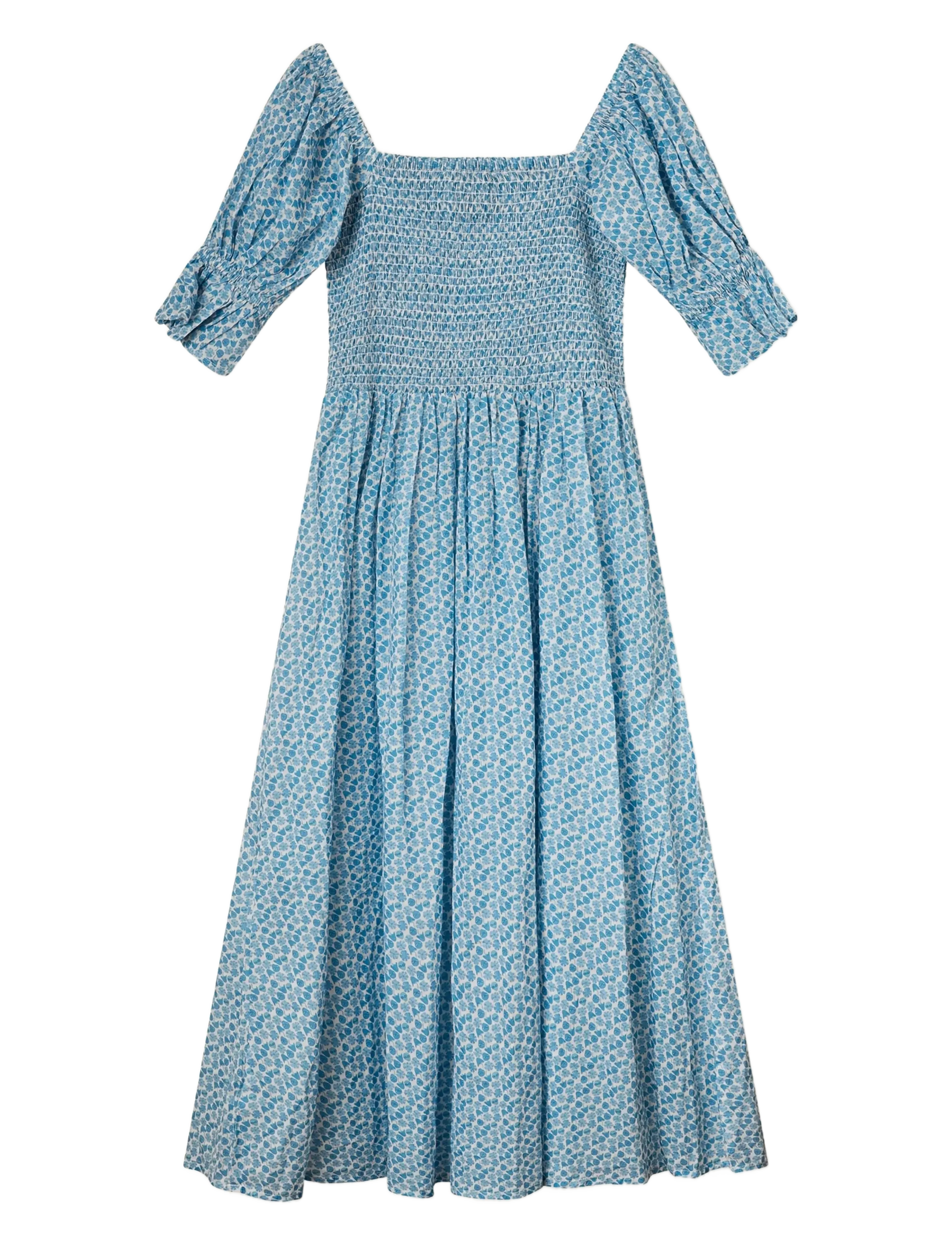 Helmstedt - Karoline Dress - maxi dresses - blue alien print - 2