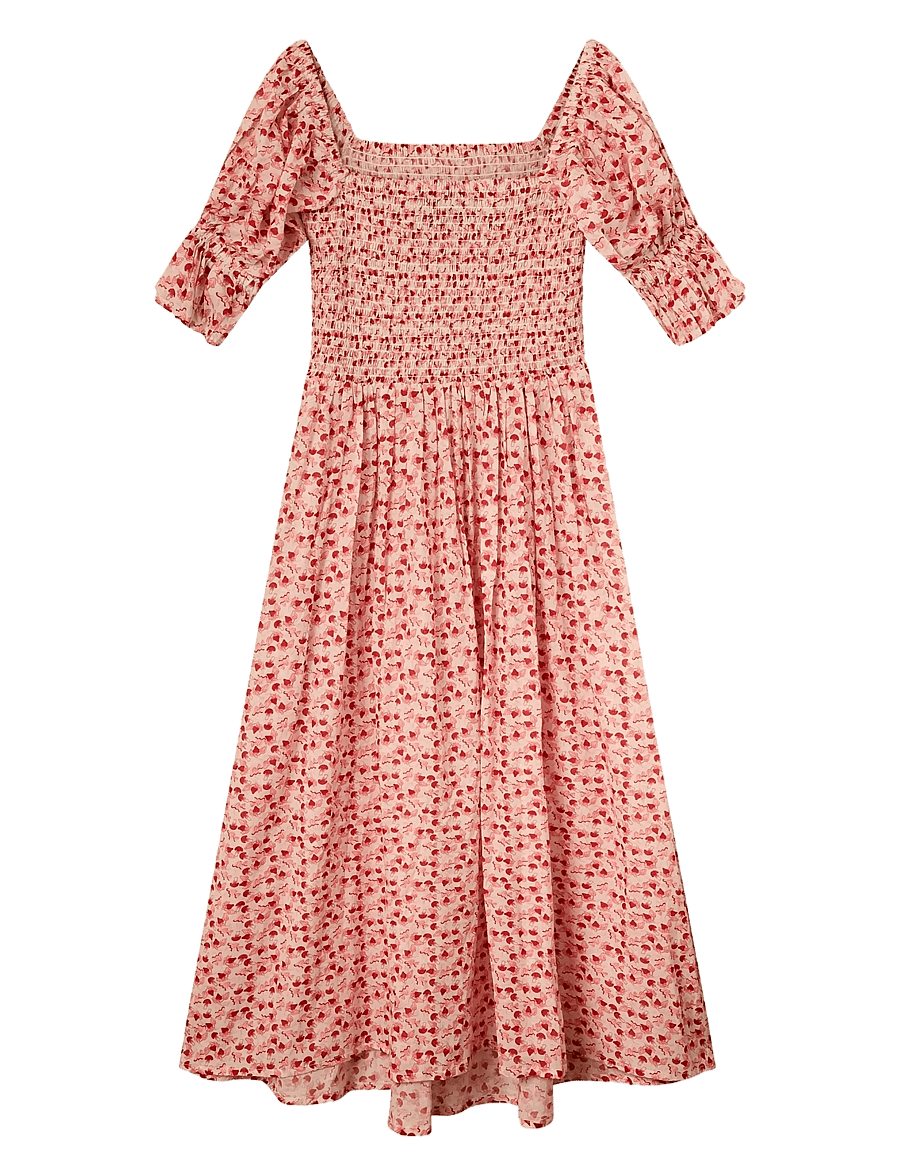 Helmstedt - Karoline Dress - maxi dresses - red strawberry print - 1