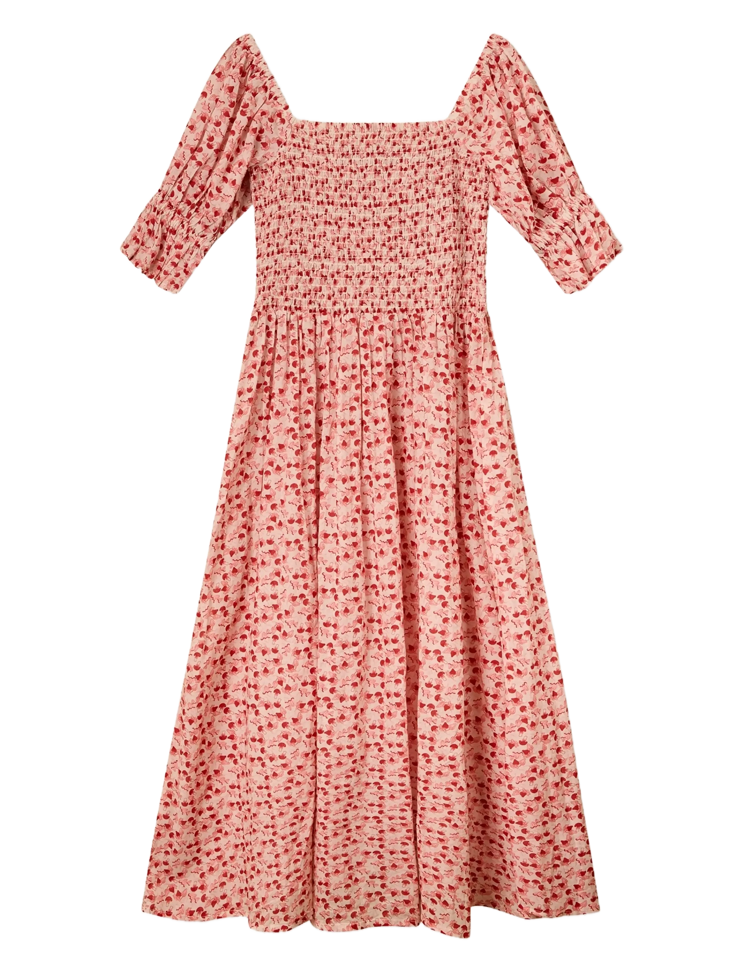 Helmstedt - Karoline Dress - maxi kjoler - red strawberry print - 2