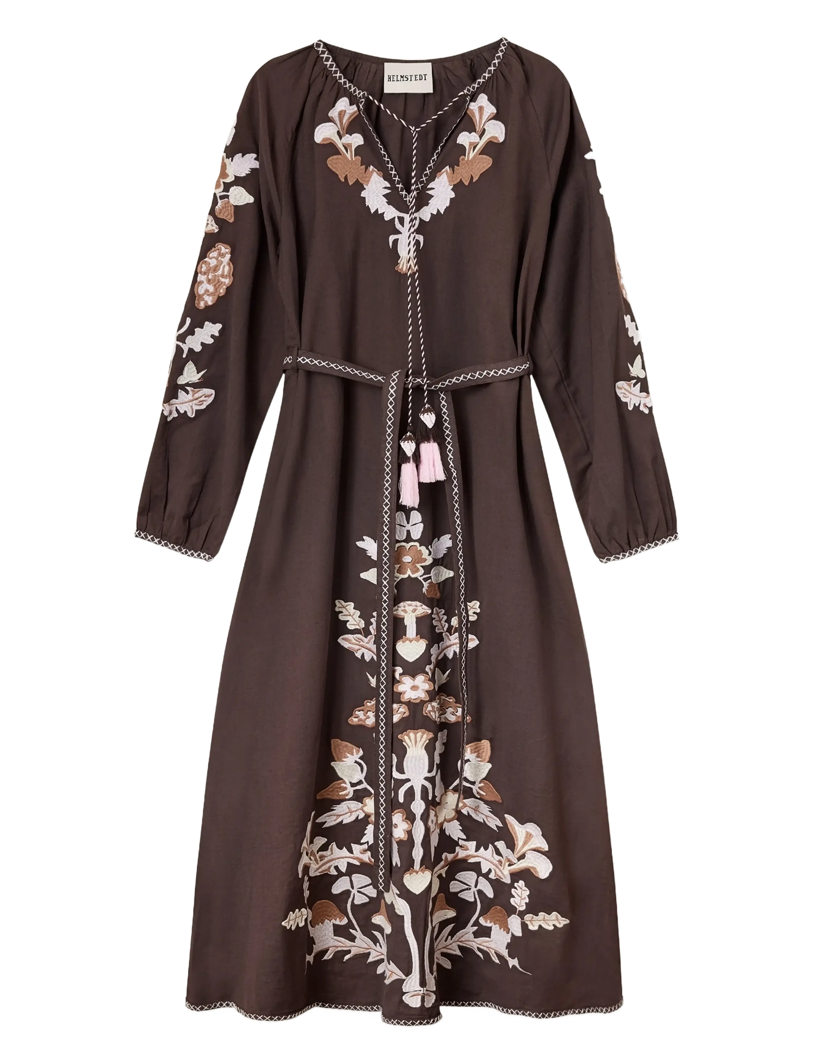 Monica Dress - BROWN