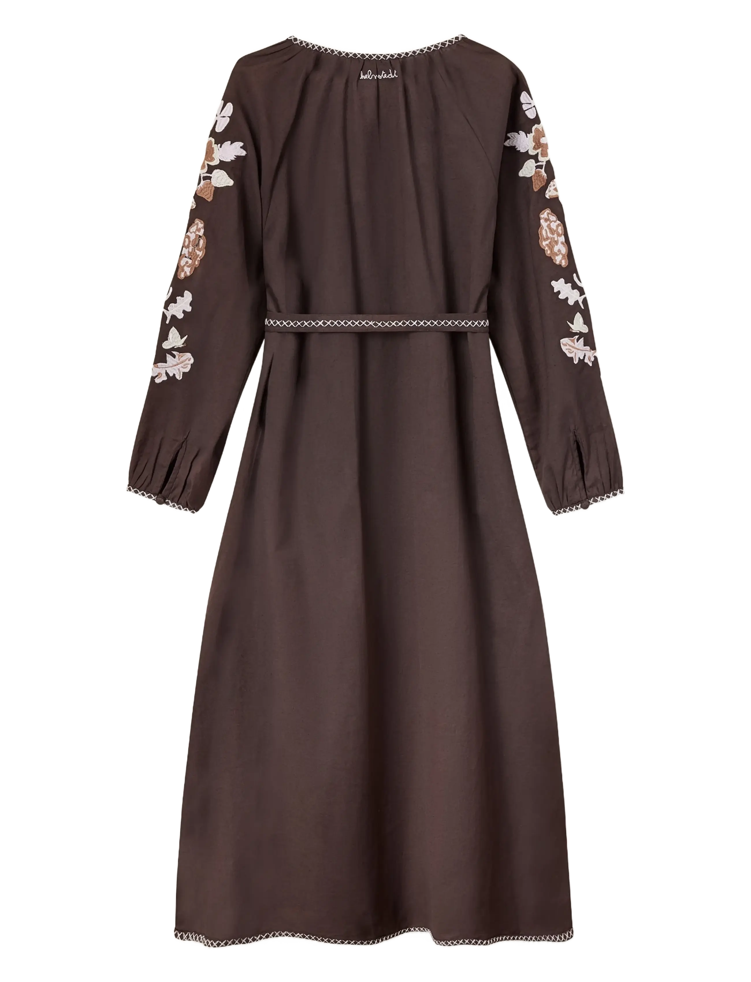 Helmstedt - Monica Dress - maxi kjoler - brown - 2