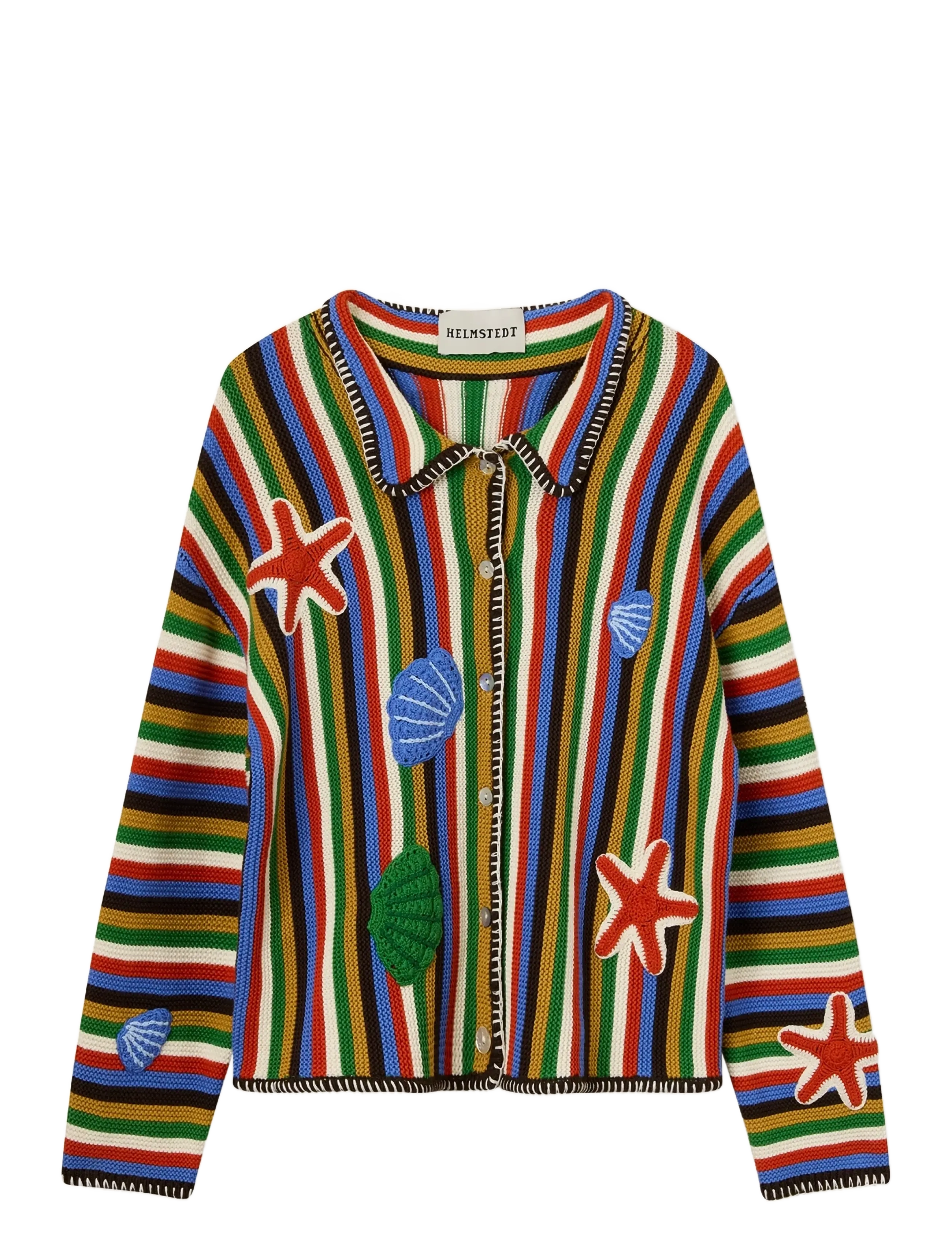 Helmstedt Lara Cardigan - Nyheder - SEA STRIPES / multi