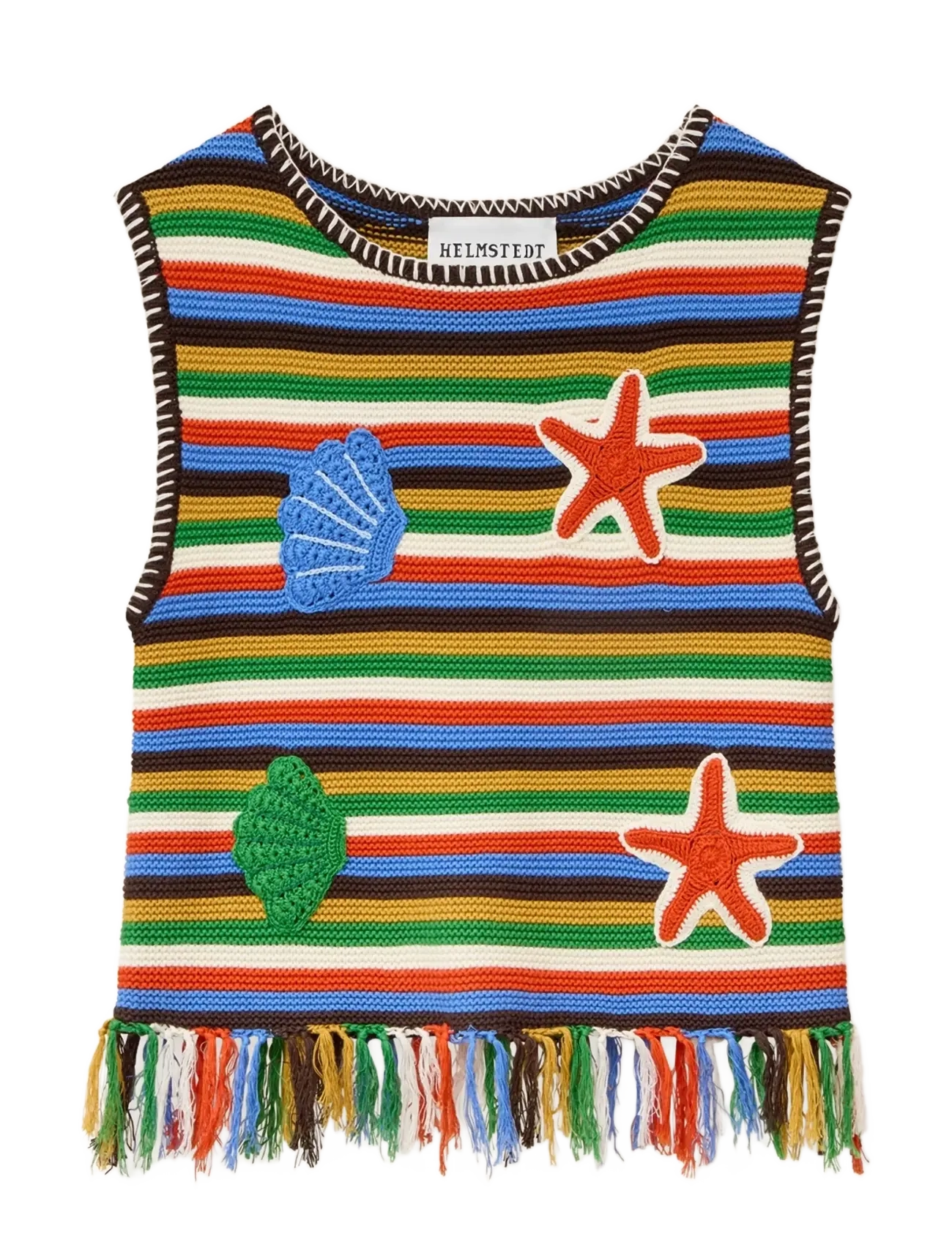 Helmstedt Stella Vest - Nyheder - SEA STRIPES / multi