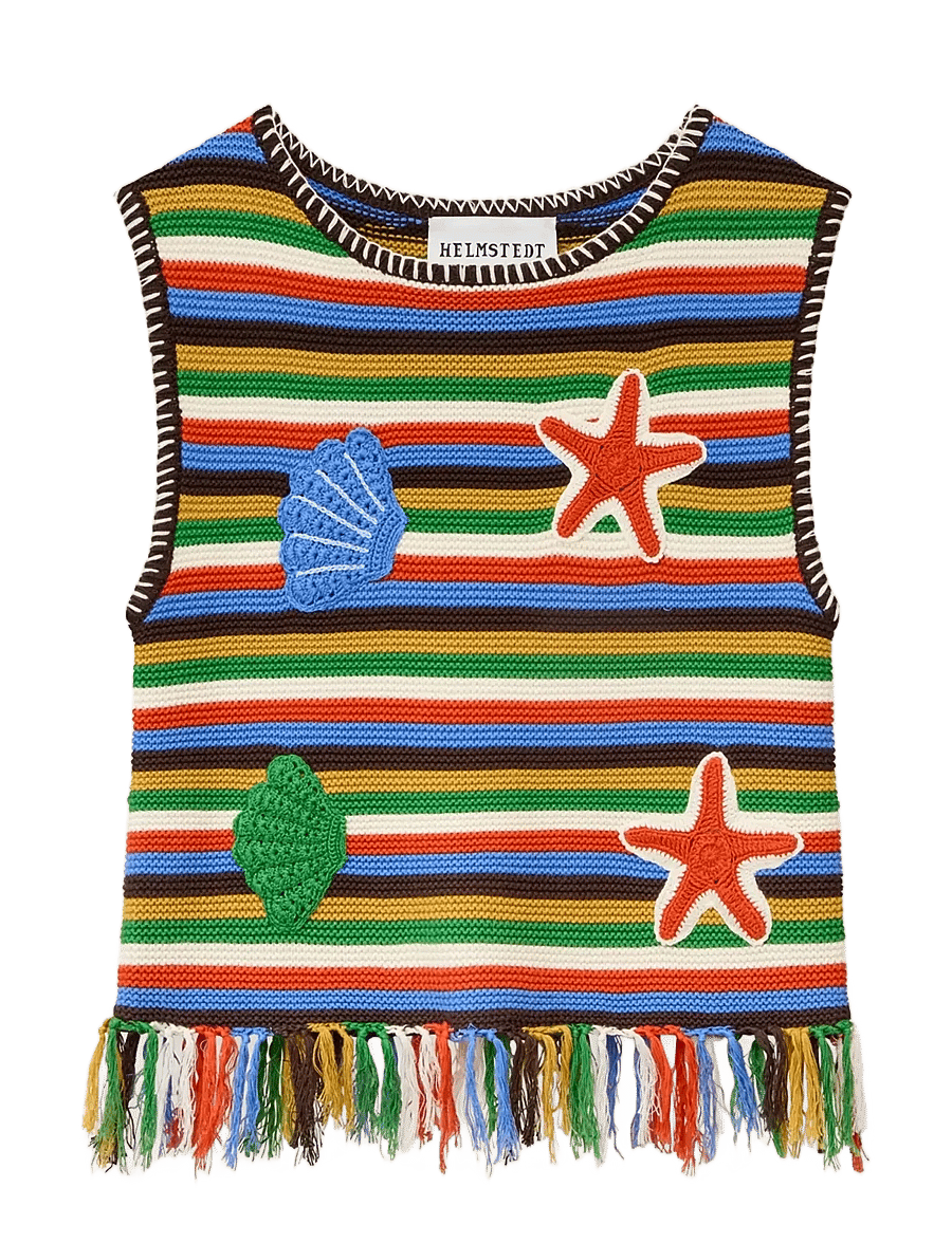 Helmstedt - Stella Vest - Ärmellose tops - sea stripes - 1