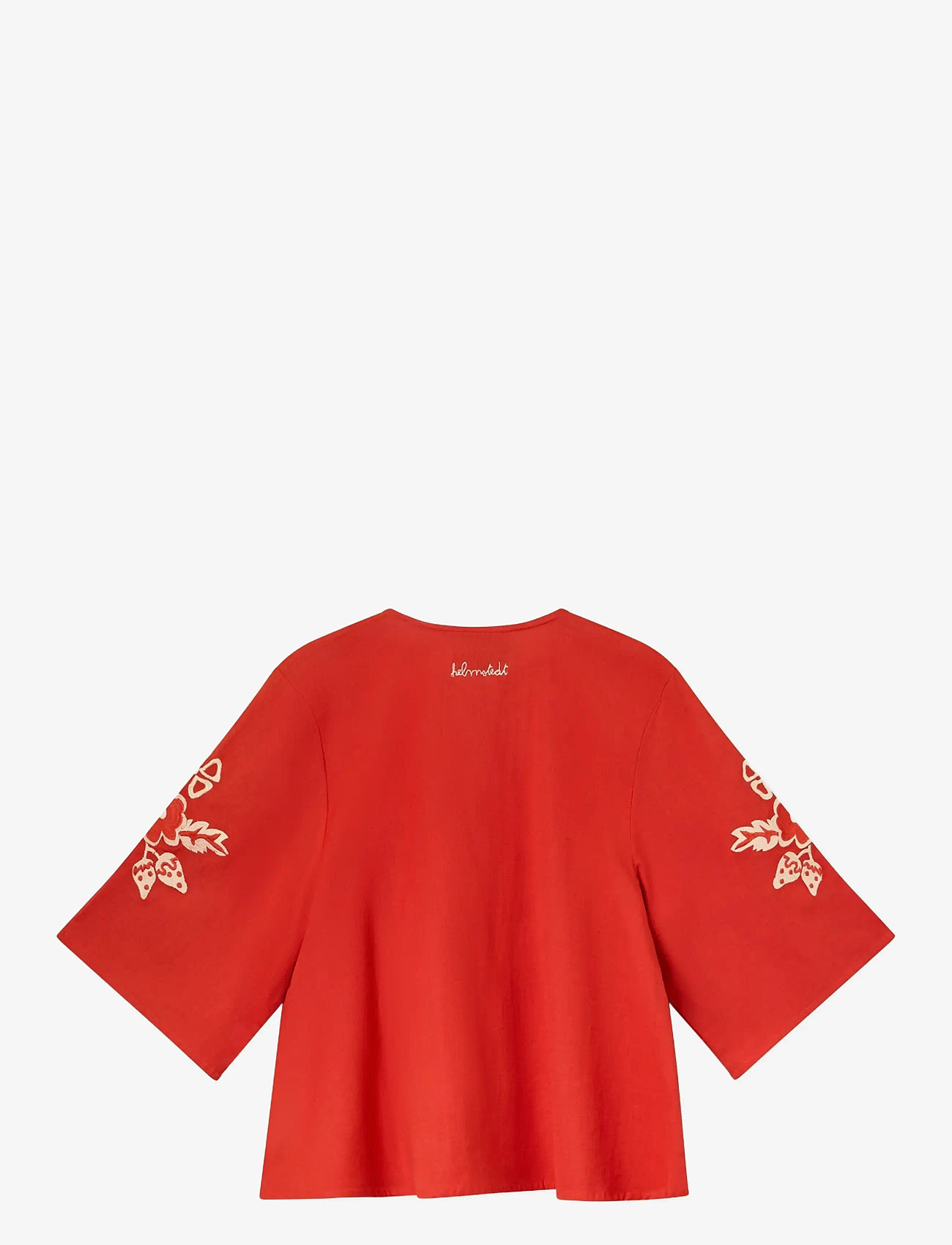 Helmstedt - Dottie Blouse - kortærmede bluser - red strawberry - 2