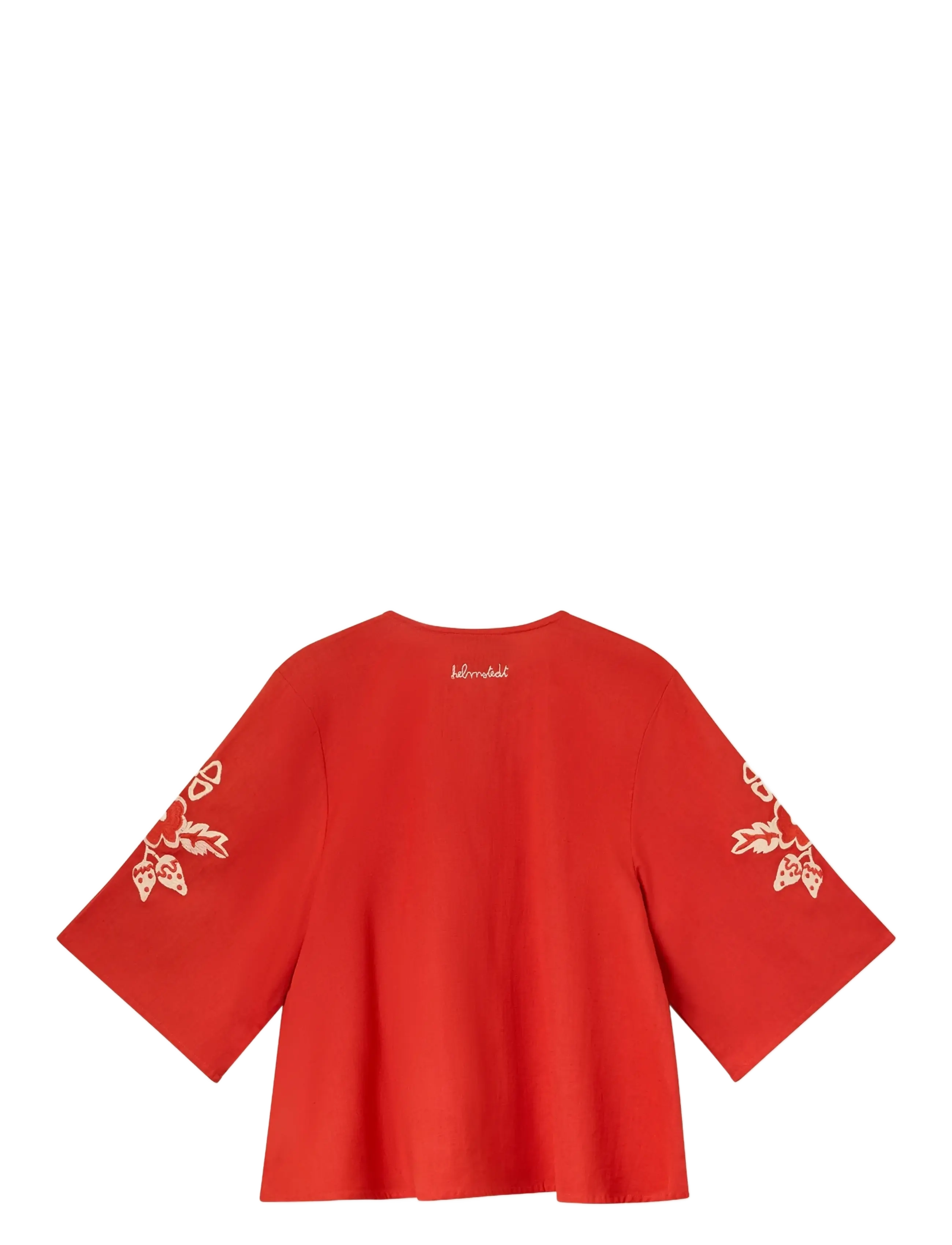 Helmstedt - Dottie Blouse - kurzärmelige blusen - red strawberry - 2