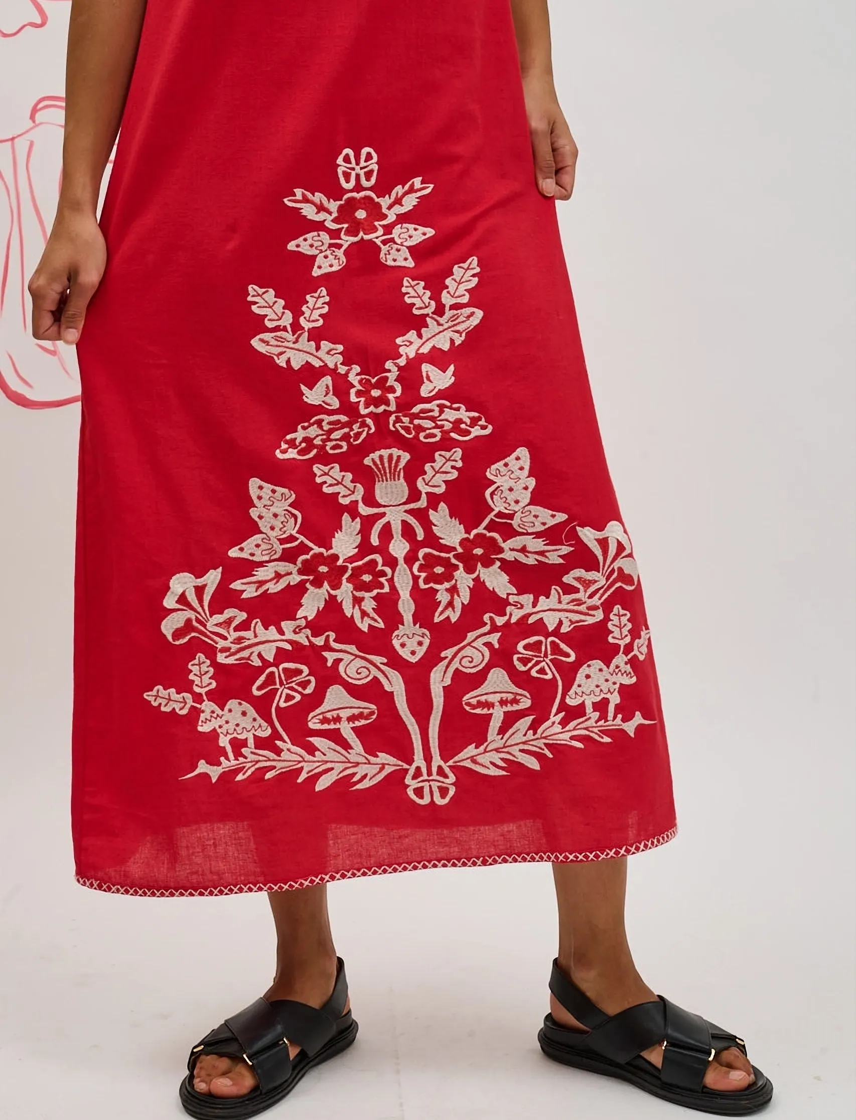 Helmstedt - Ditte Dress - maxikleider - red strawberry - 3