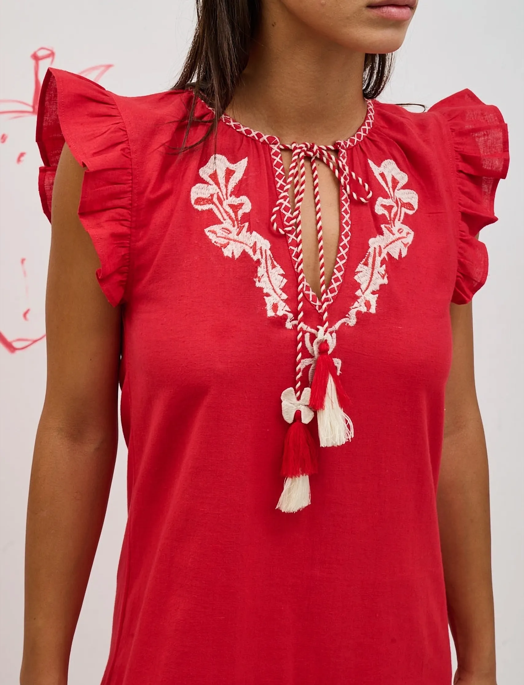 Helmstedt - Ditte Dress - maxikleider - red strawberry - 5