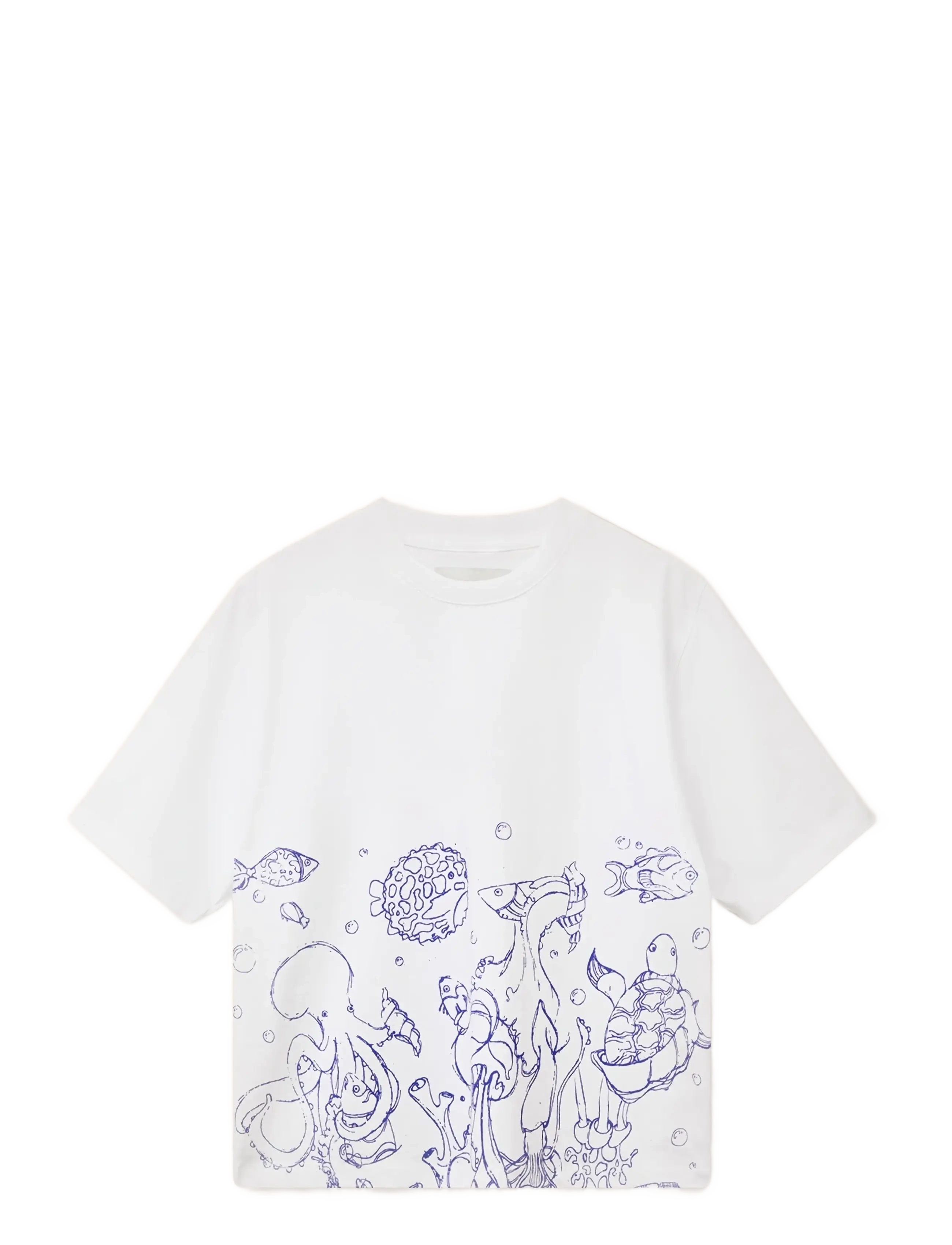 BLUE UNDER THE SEA PRINT