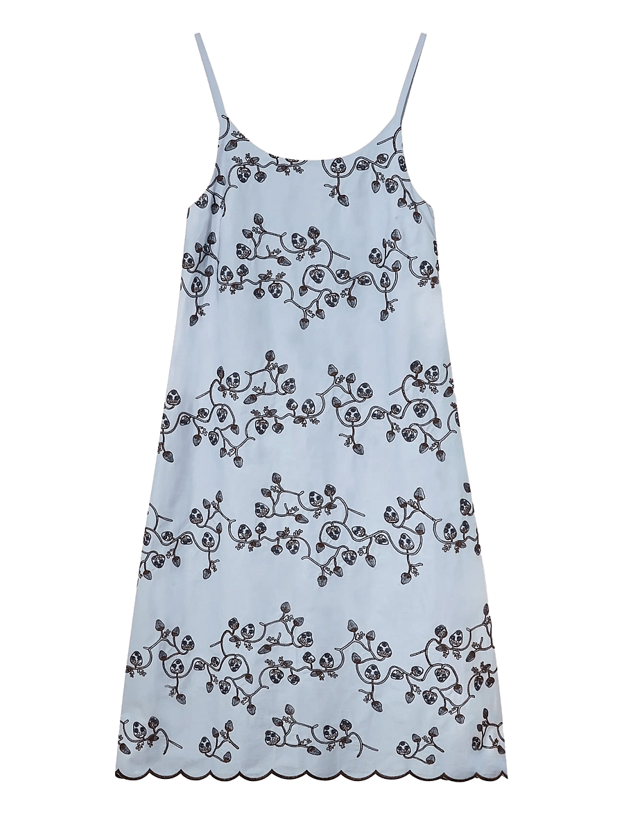 Helmstedt - Leva Dress - sommerkjoler - blue - 1