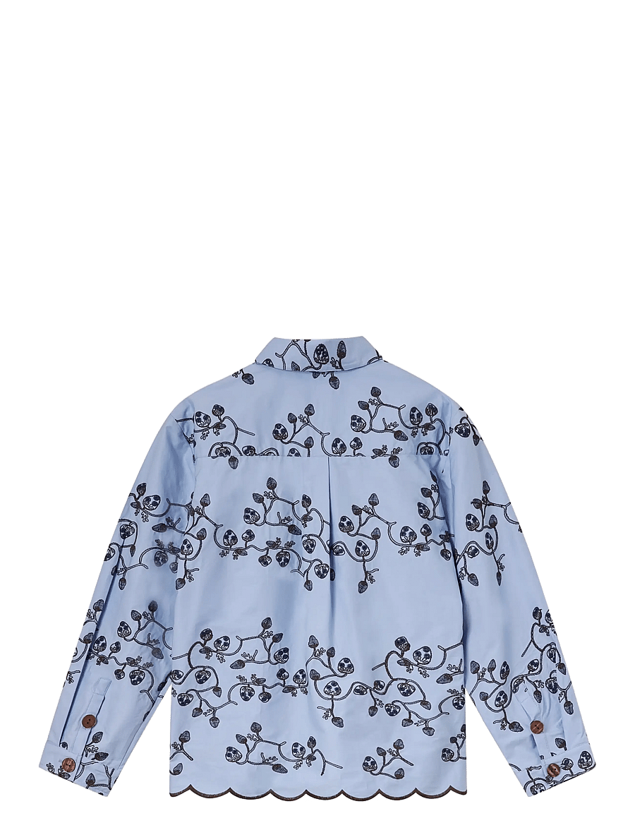 Helmstedt - Karla Shirt - denimskjorter - blue - 2
