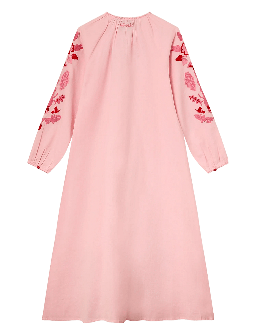 Helmstedt - Victoria Dress - särkkleidid - pink - 2
