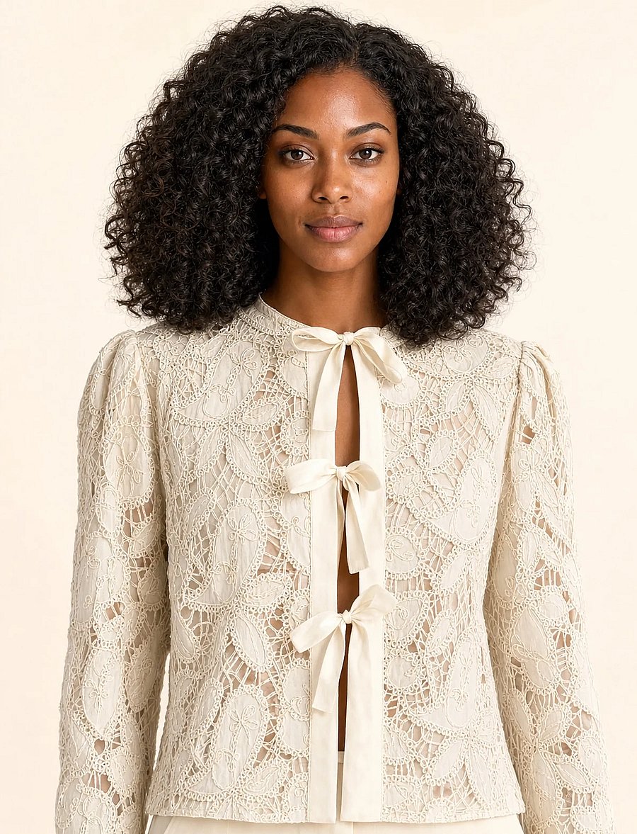 Helmstedt - Veronica Jacket - Õhukesed jakid - ivory - 0