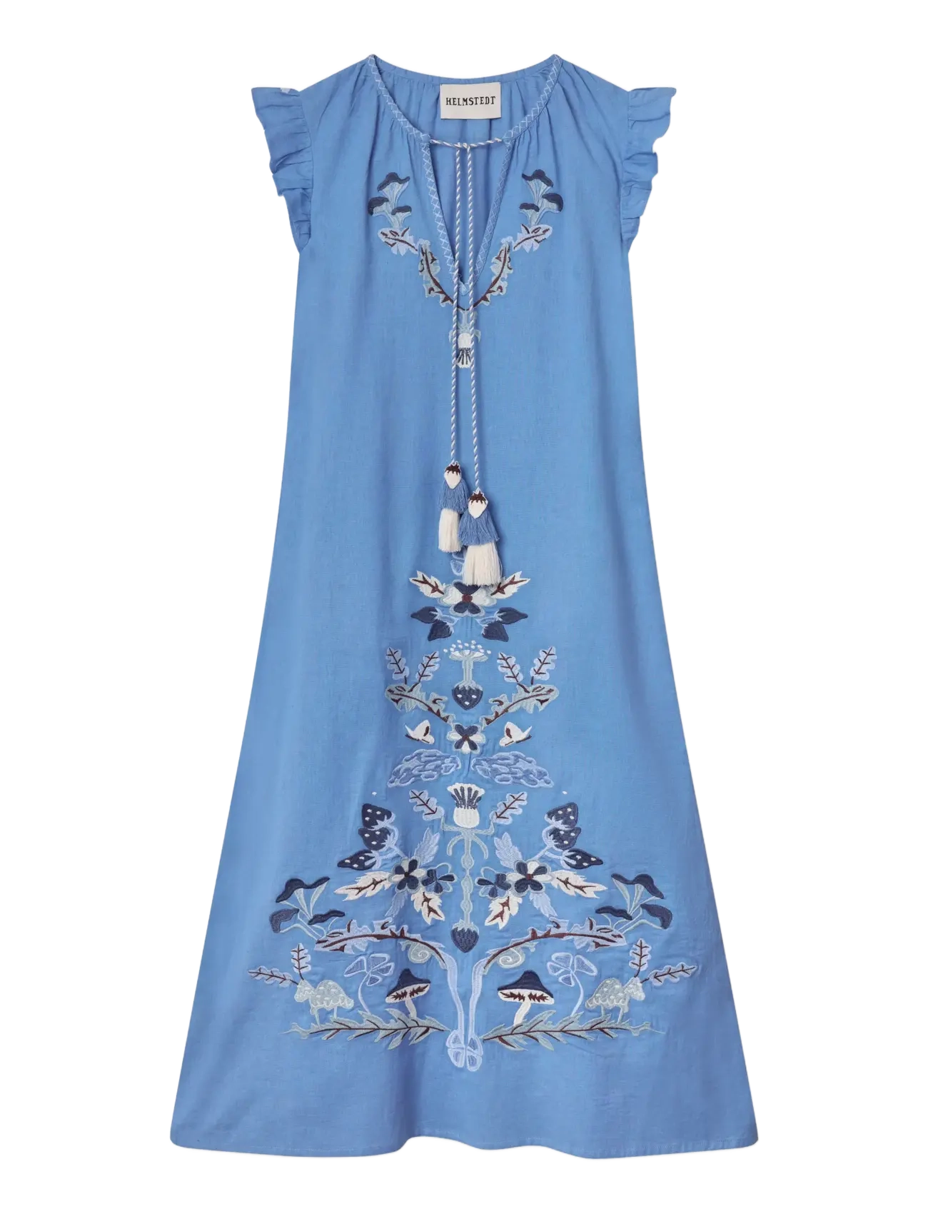HELMSTEDT Ditte Kleid Blau - L - Damen