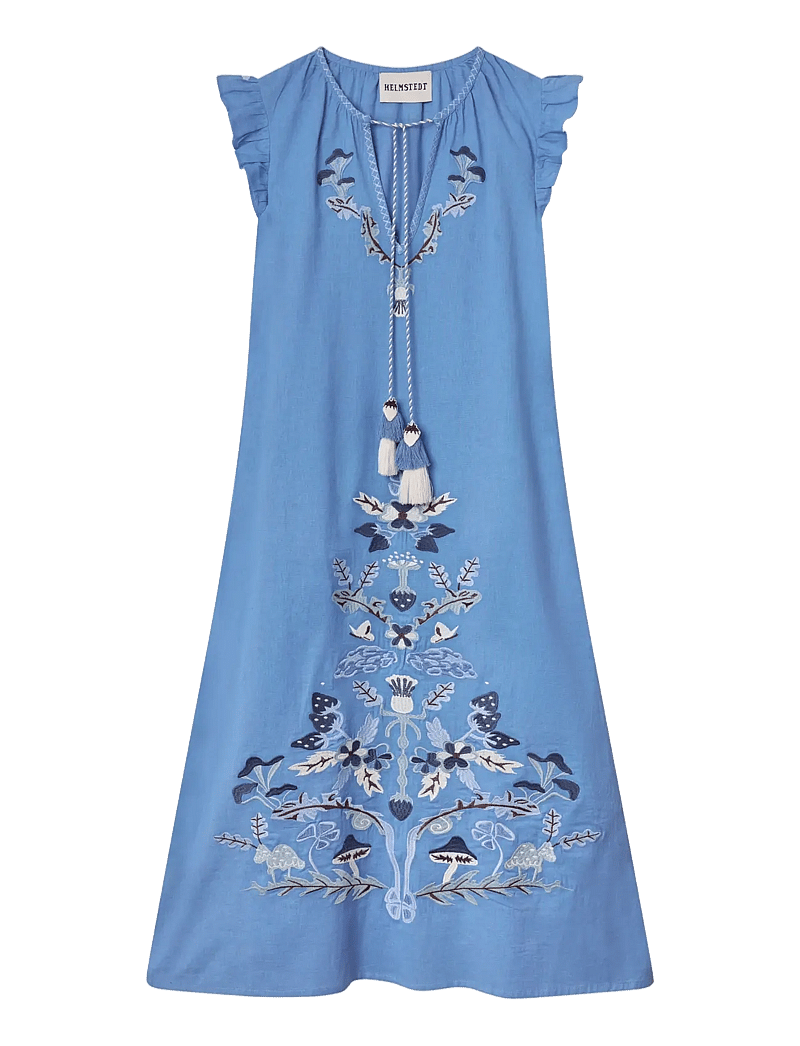 Helmstedt - Ditte Dress - sommerkjoler - dreamy blue - 0