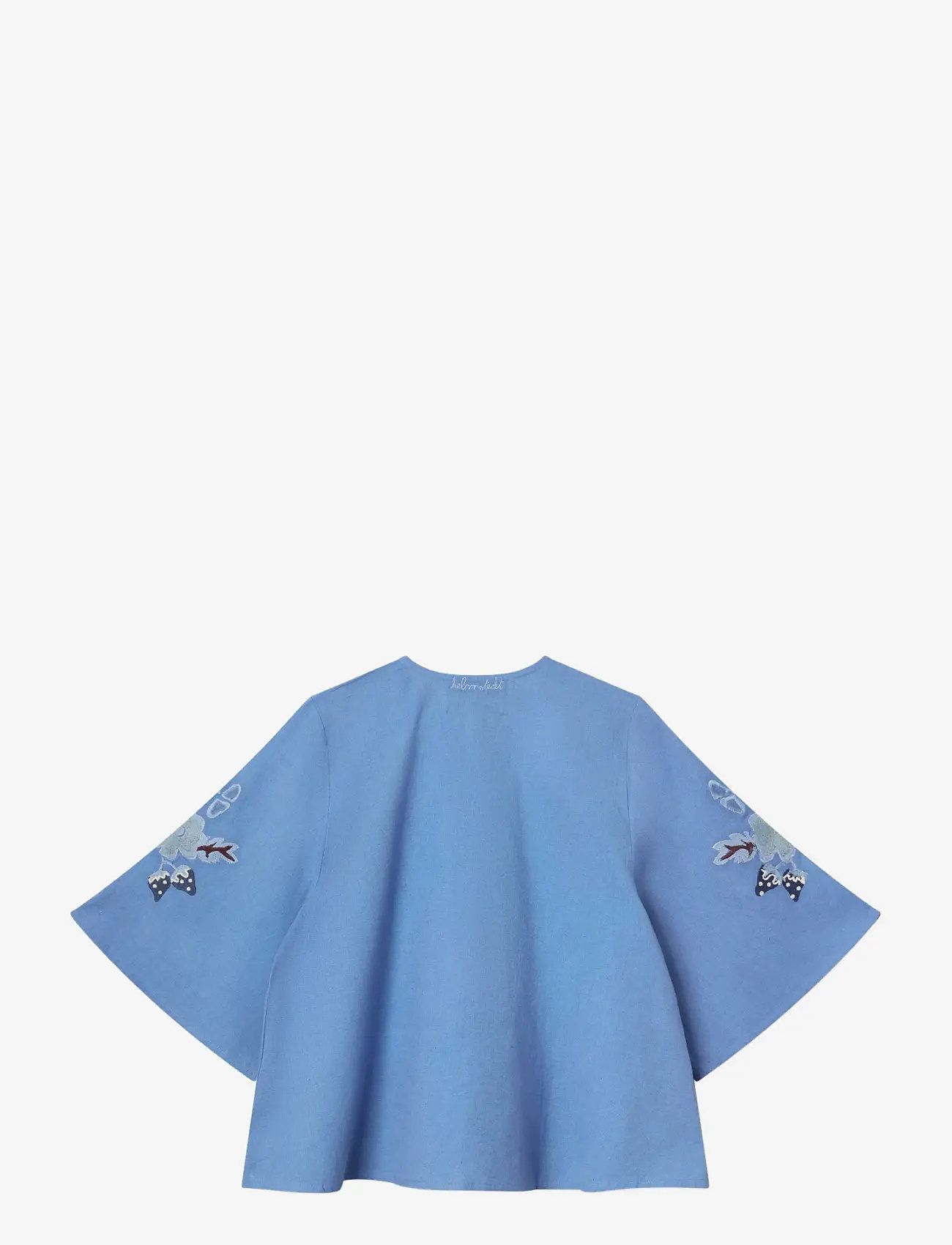 Helmstedt - Iben Blouse - kurzämlige blusen - dreamy blue - 1