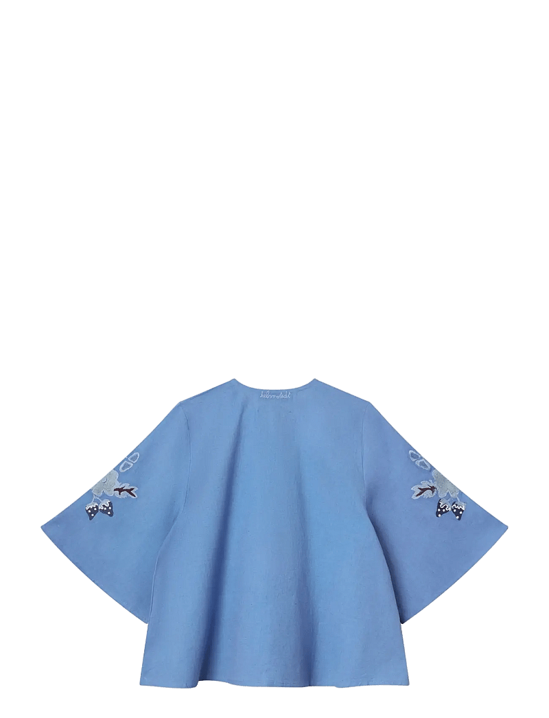 Helmstedt - Iben Blouse - kurzämlige blusen - dreamy blue - 1
