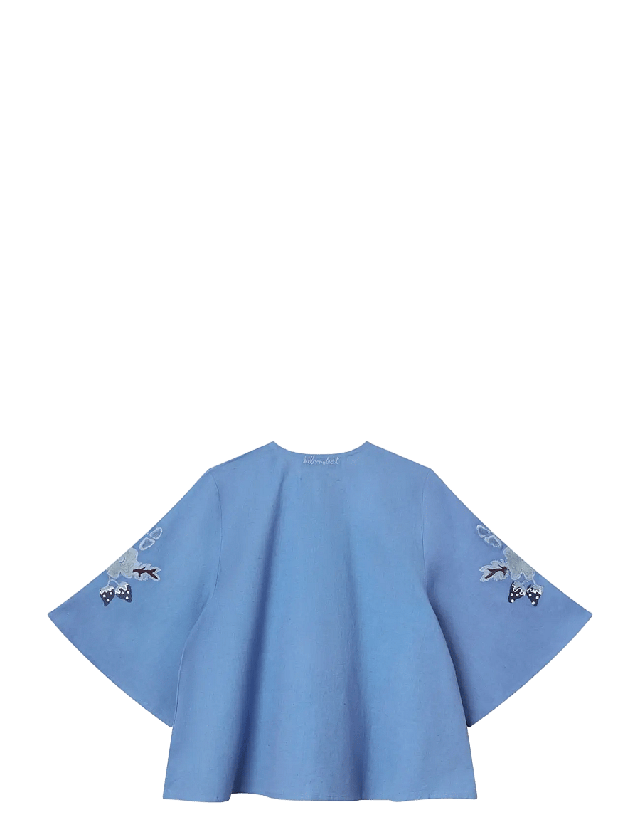 Helmstedt - Iben Blouse - blouses à manches courtes - dreamy blue - 1