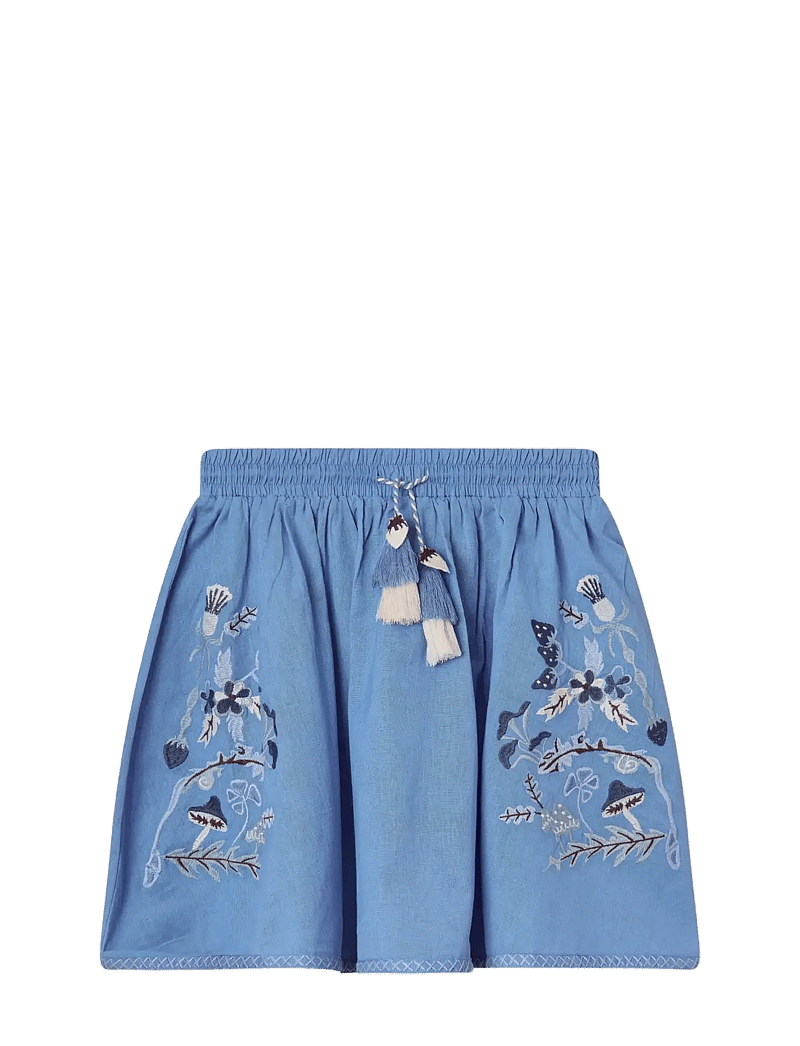 Helmstedt - Stella Skirt - korte nederdele - dreamy blue - 0